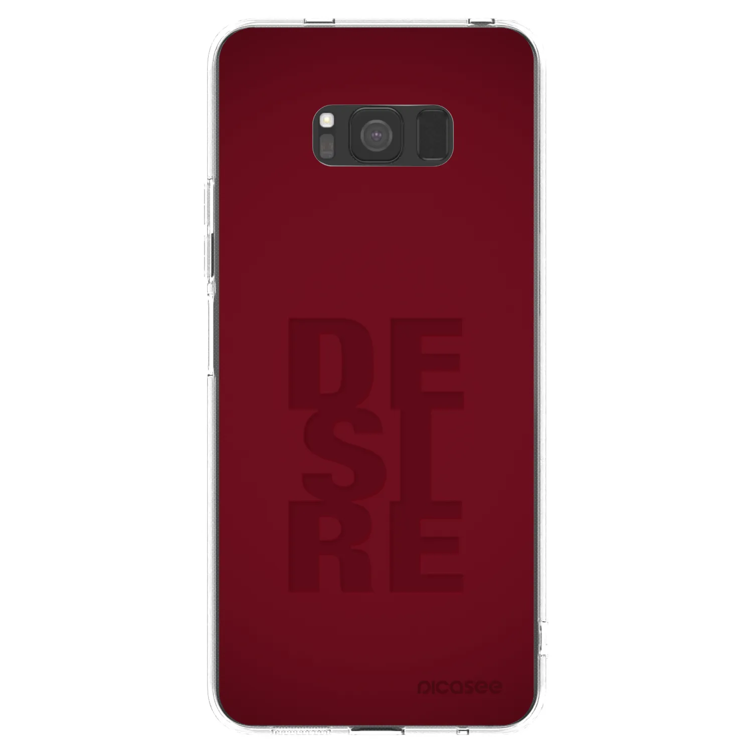 Picasee silikonový průhledný obal pro Samsung Galaxy S8 G950F - Desire