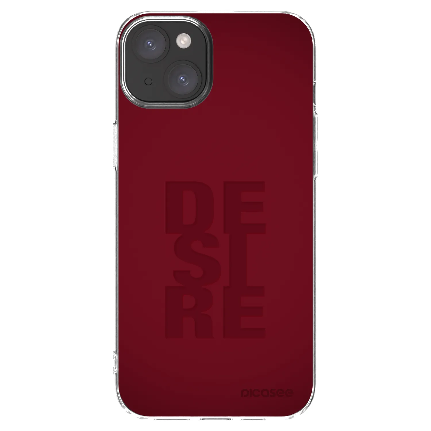 Picasee silikonový průhledný obal pro Apple iPhone 15 Plus - Desire