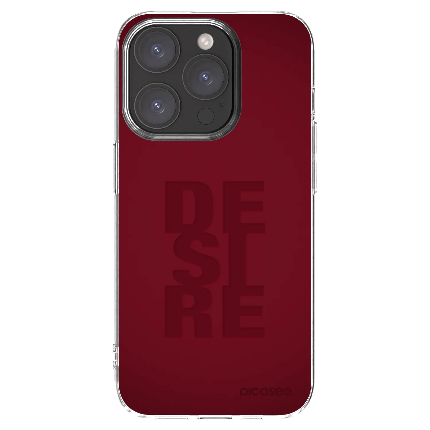 Picasee silikonový průhledný obal pro Apple iPhone 15 Pro - Desire