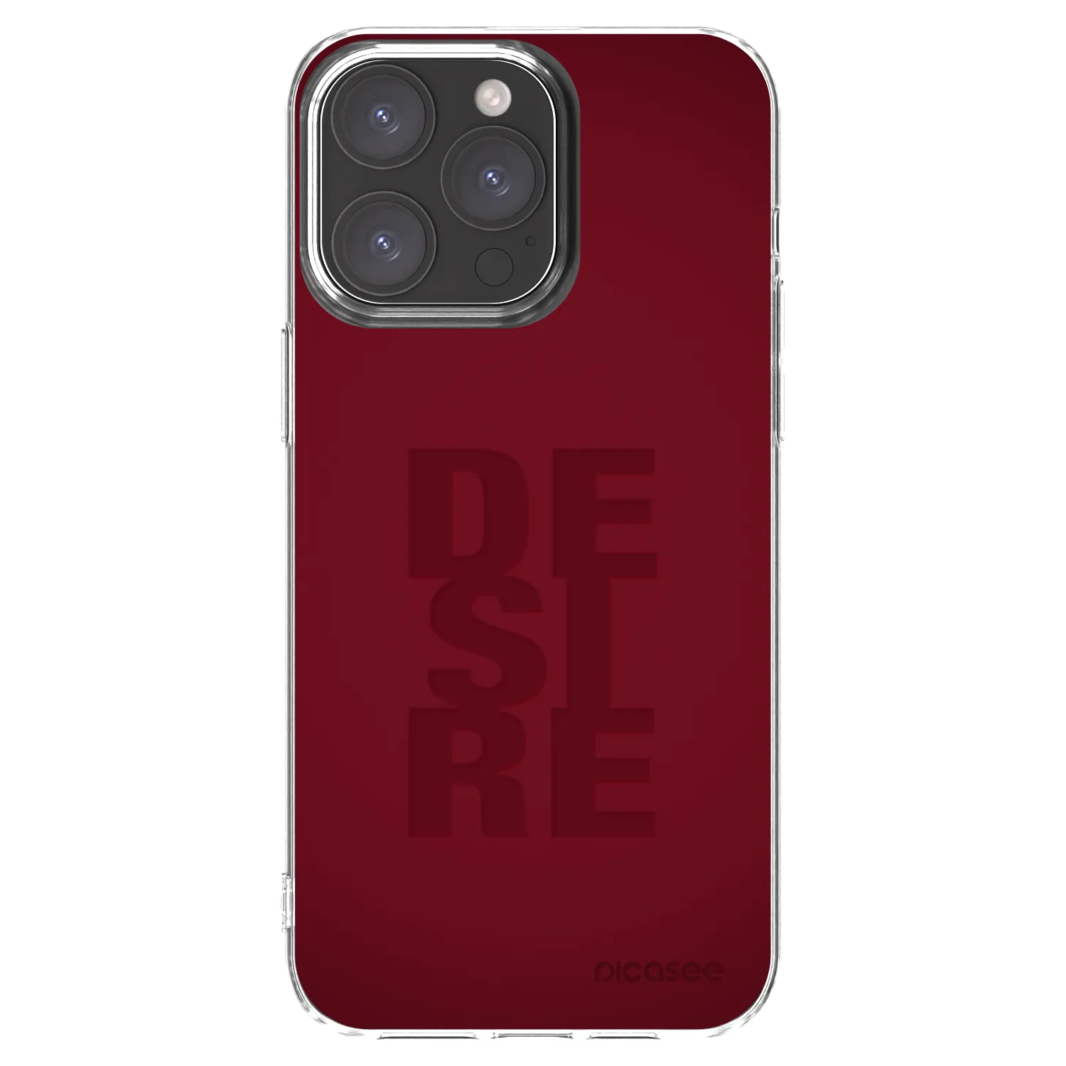 Picasee silikonový průhledný obal pro Apple iPhone 15 Pro Max - Desire