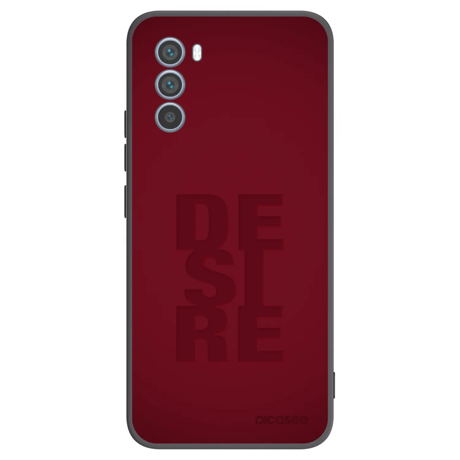Picasee silikonový černý obal pro Motorola Moto G62 - Desire