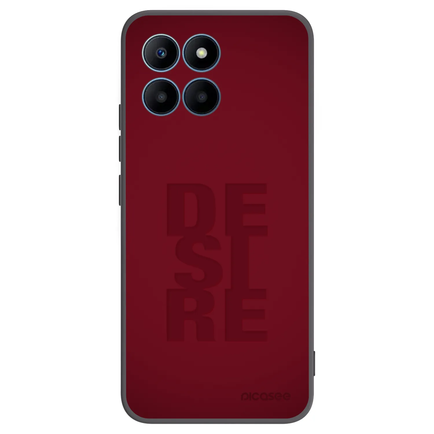 Picasee silikonový černý obal pro Honor 70 Lite - Desire