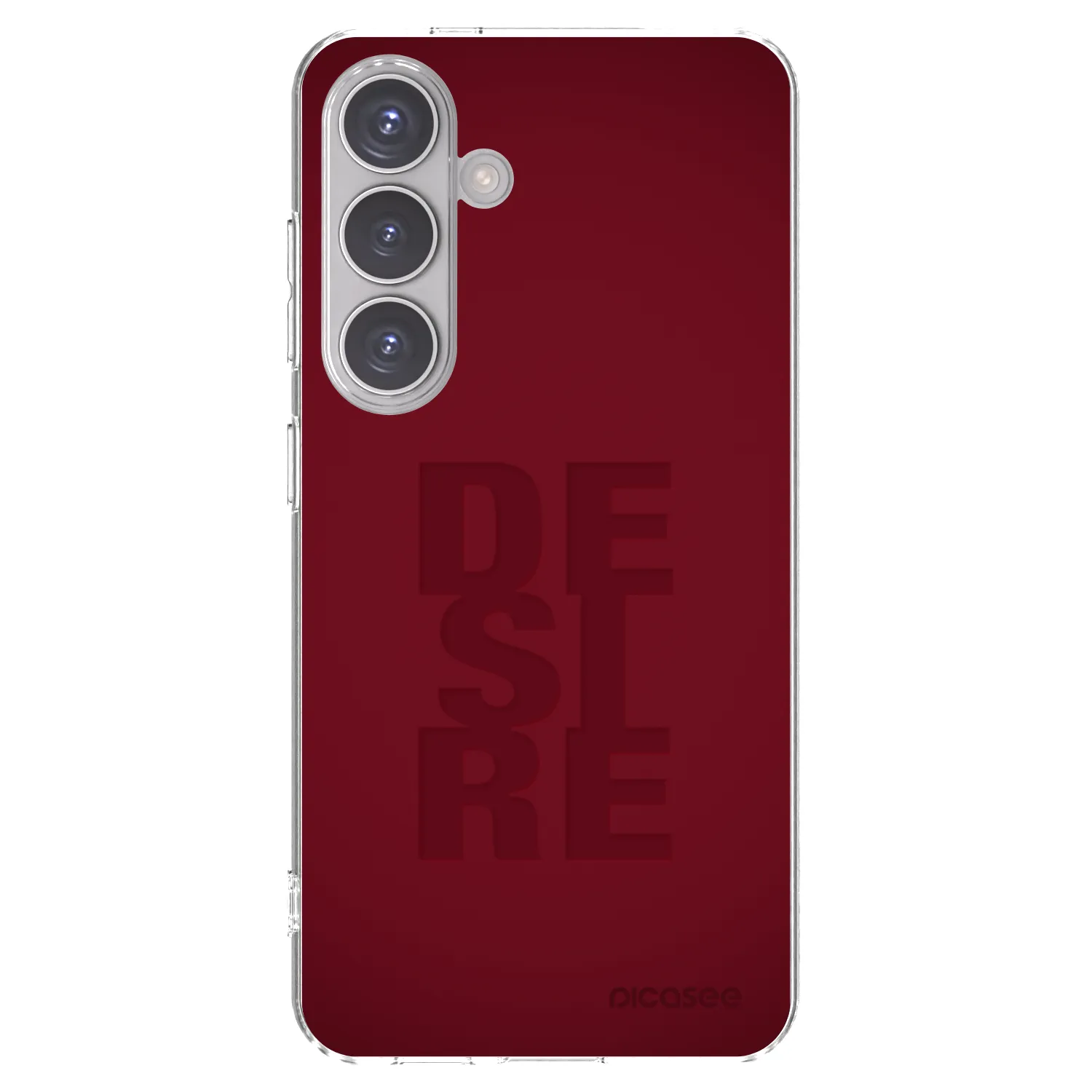 Picasee silikonový průhledný obal pro Samsung Galaxy S24 S921B 5G - Desire