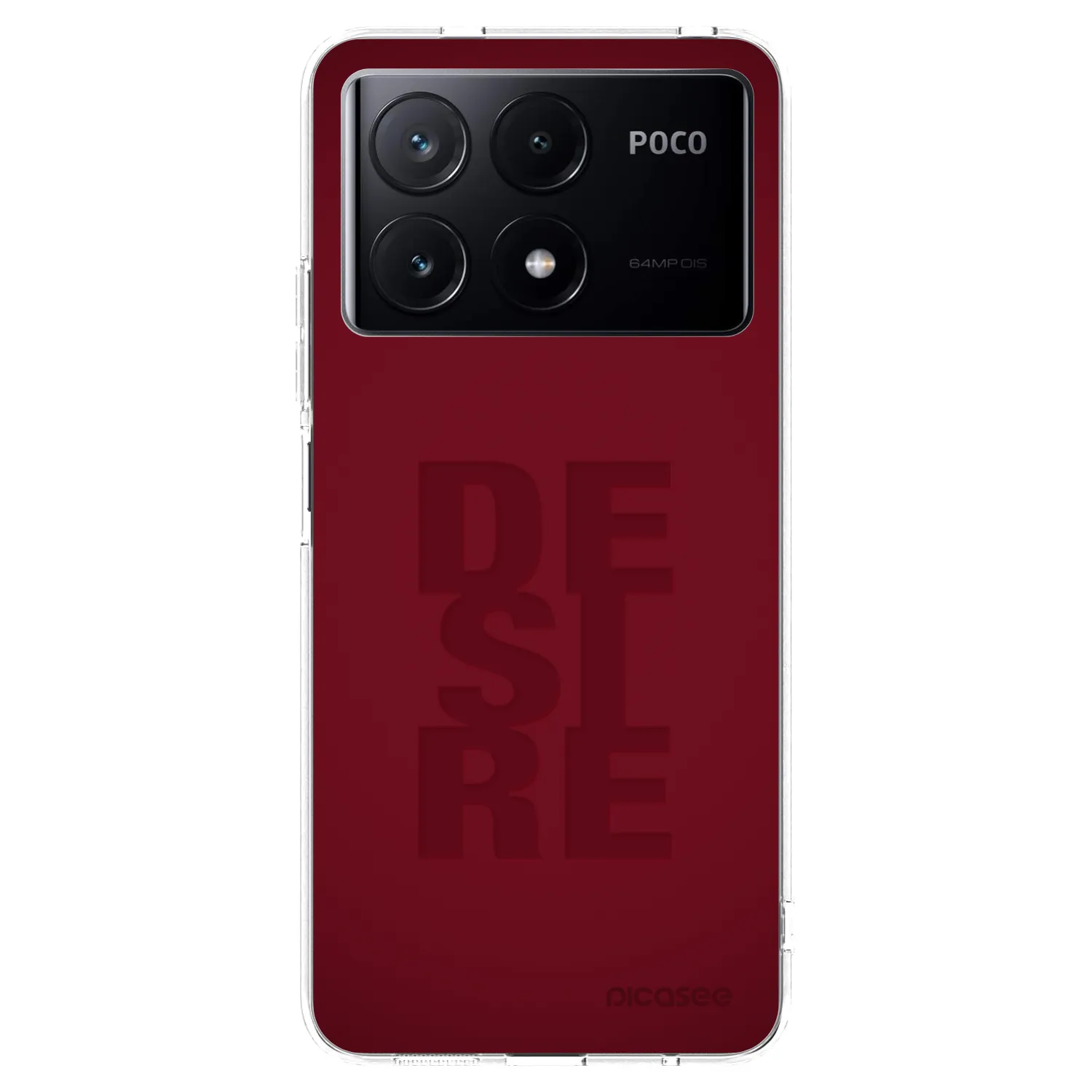Picasee silikonový průhledný obal pro Xiaomi Poco X6 Pro - Desire