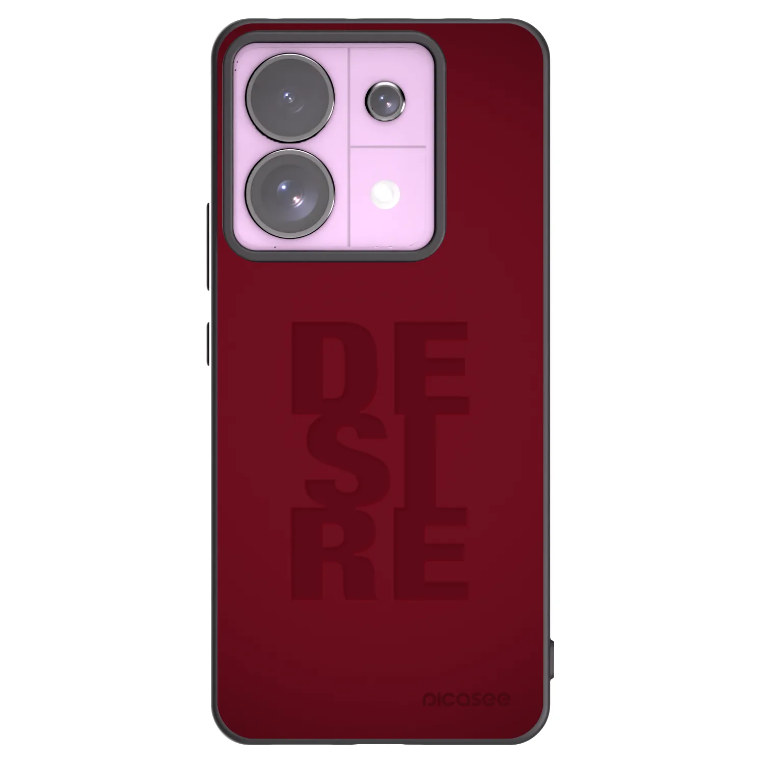 Picasee silikonový černý obal pro Xiaomi Redmi Note 13 Pro 5G - Desire