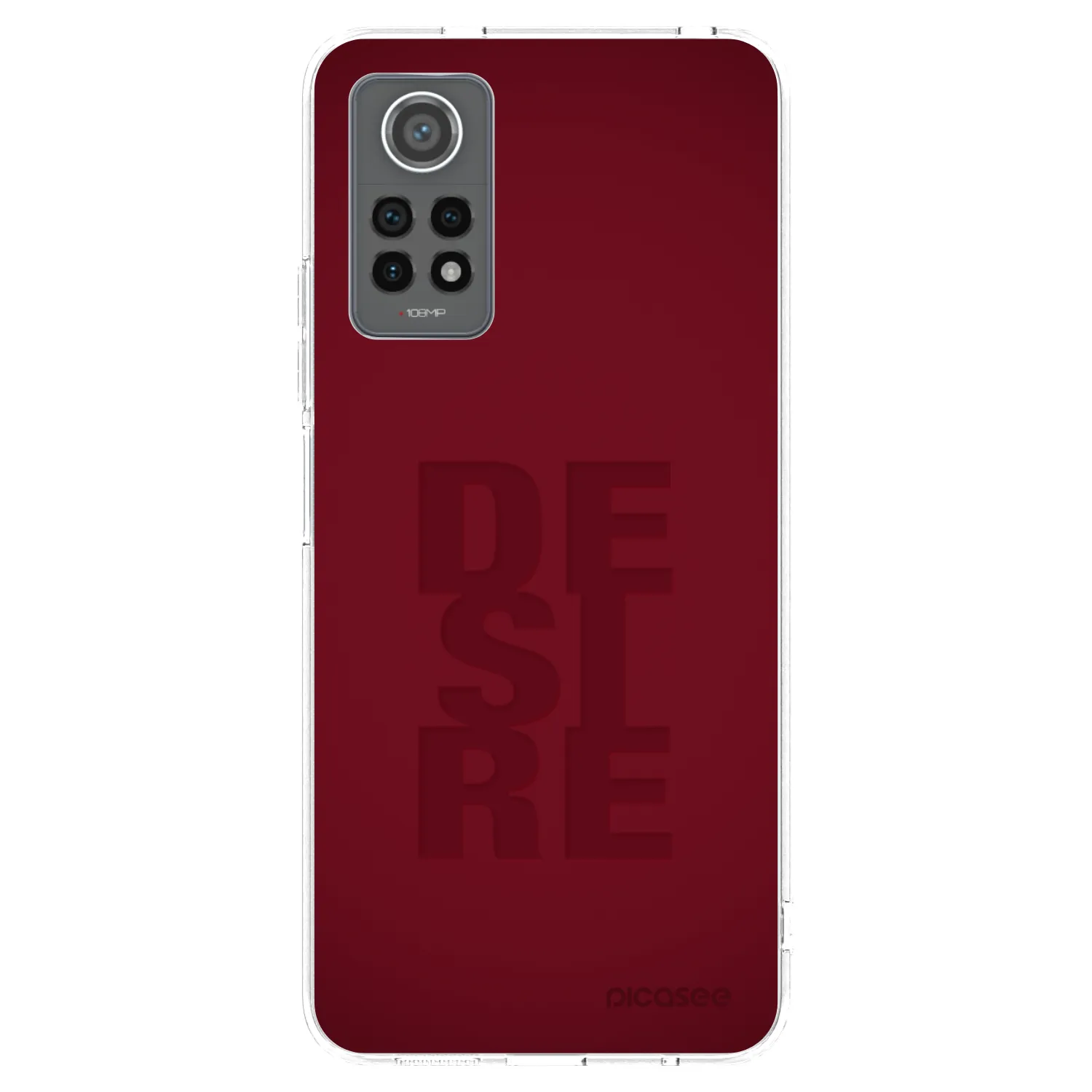 Picasee silikonový průhledný obal pro Xiaomi Redmi Note 12 Pro 4G - Desire