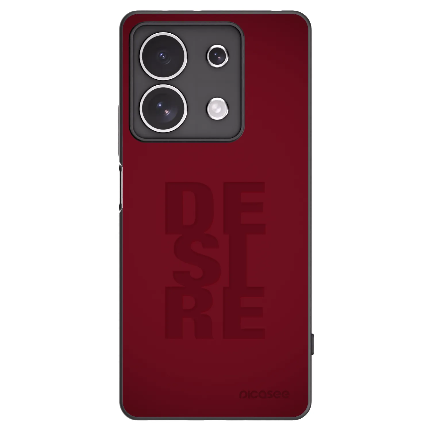 Picasee silikonový černý obal pro Xiaomi Redmi Note 13 4G - Desire