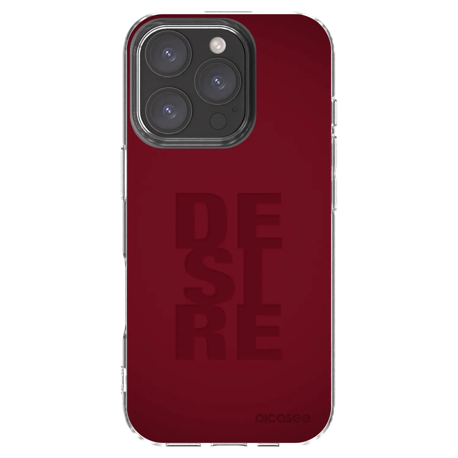Picasee silikonový průhledný obal pro Apple iPhone 16 Pro - Desire