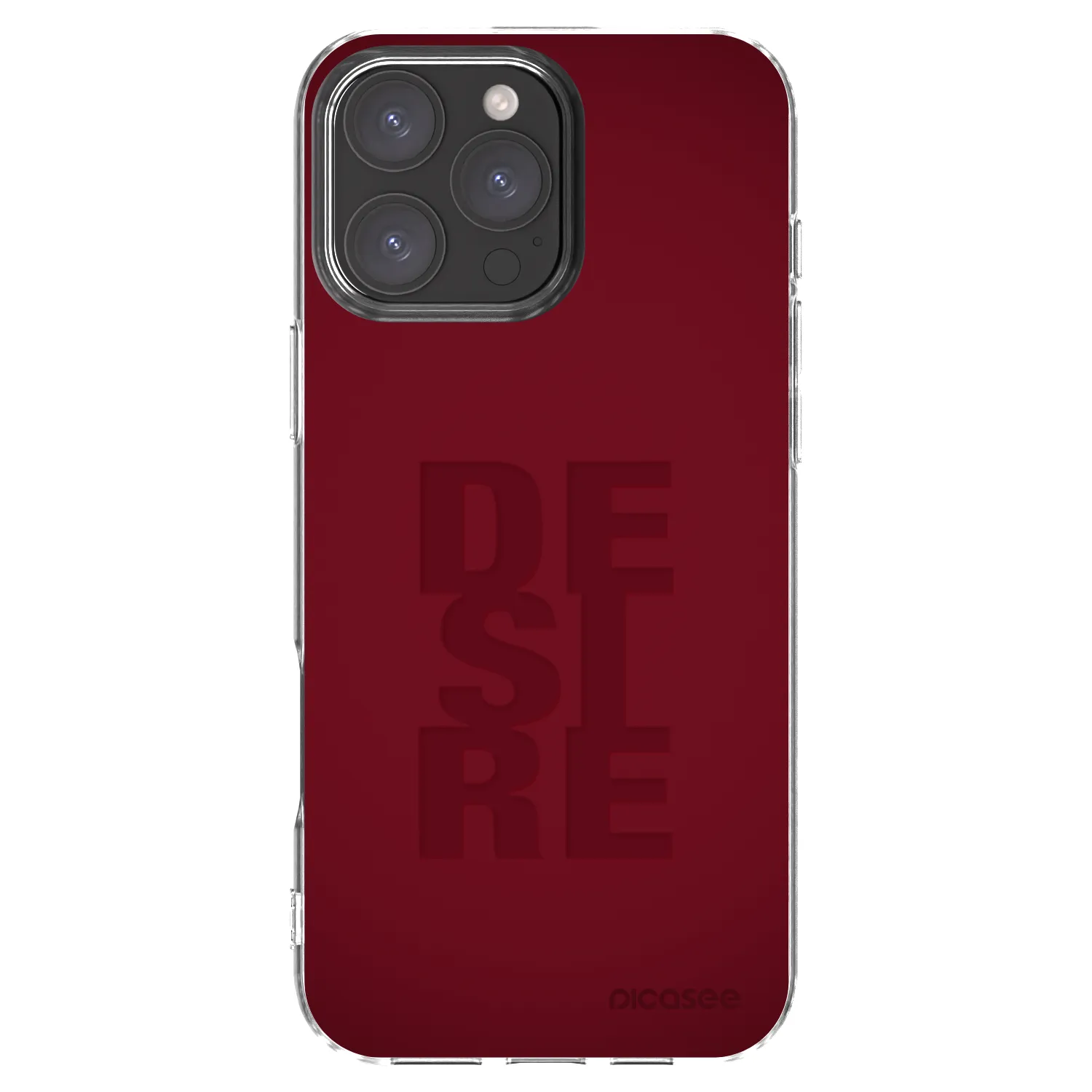 Picasee silikonový průhledný obal pro Apple iPhone 16 Pro Max - Desire