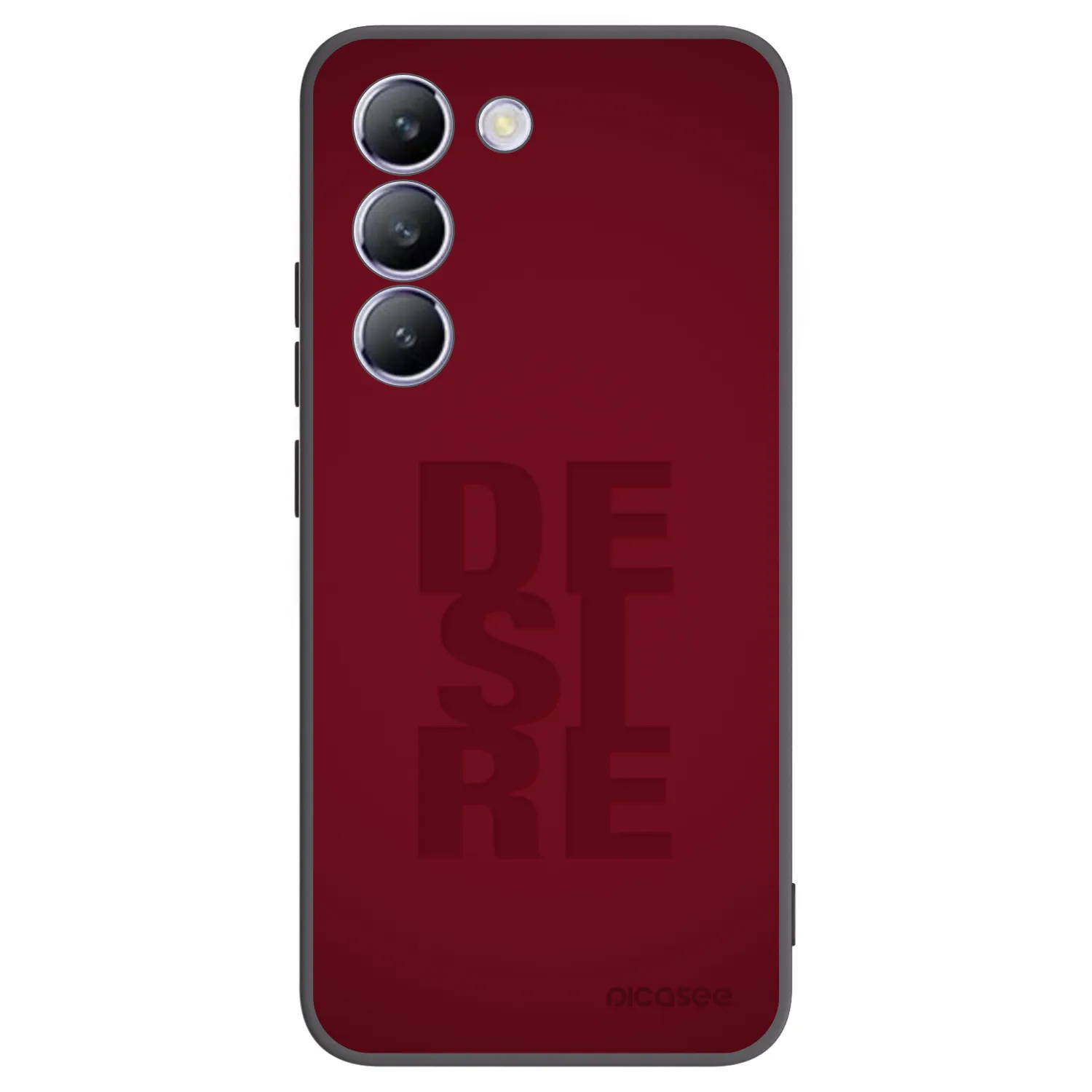 Picasee silikonový černý obal pro Vivo V40 SE 5G - Desire