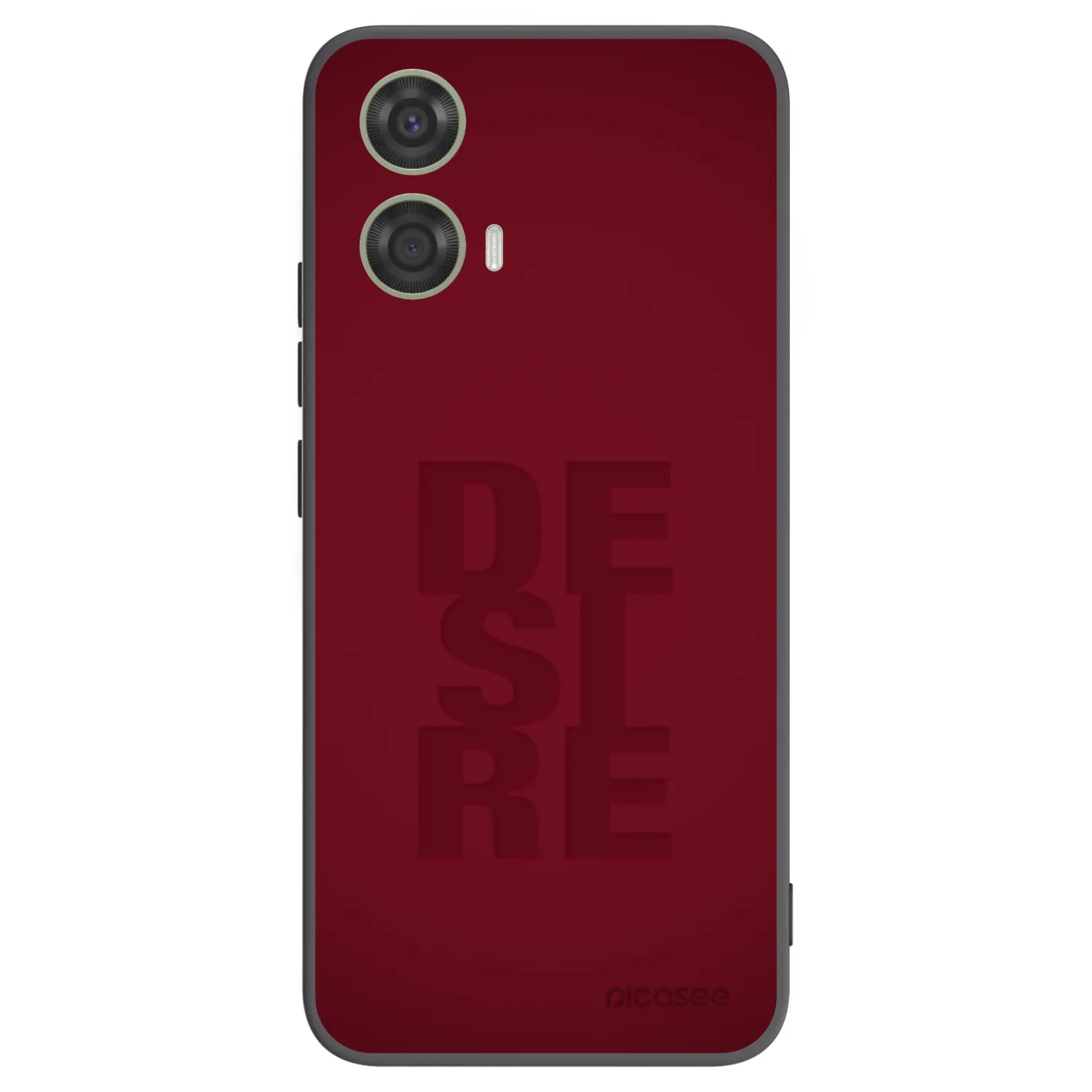 Picasee silikonový černý obal pro Motorola Moto G24 - Desire
