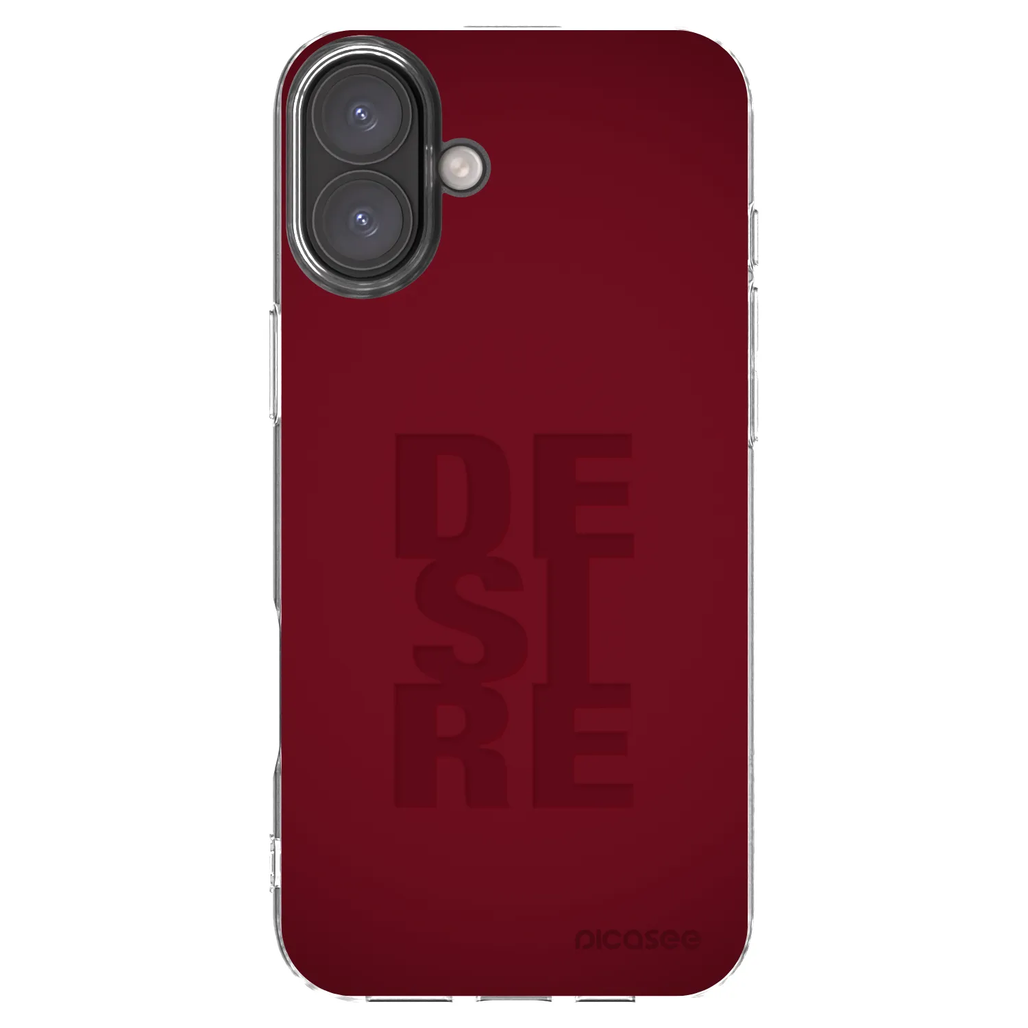 Picasee silikonový průhledný obal pro Apple iPhone 16 Plus - Desire