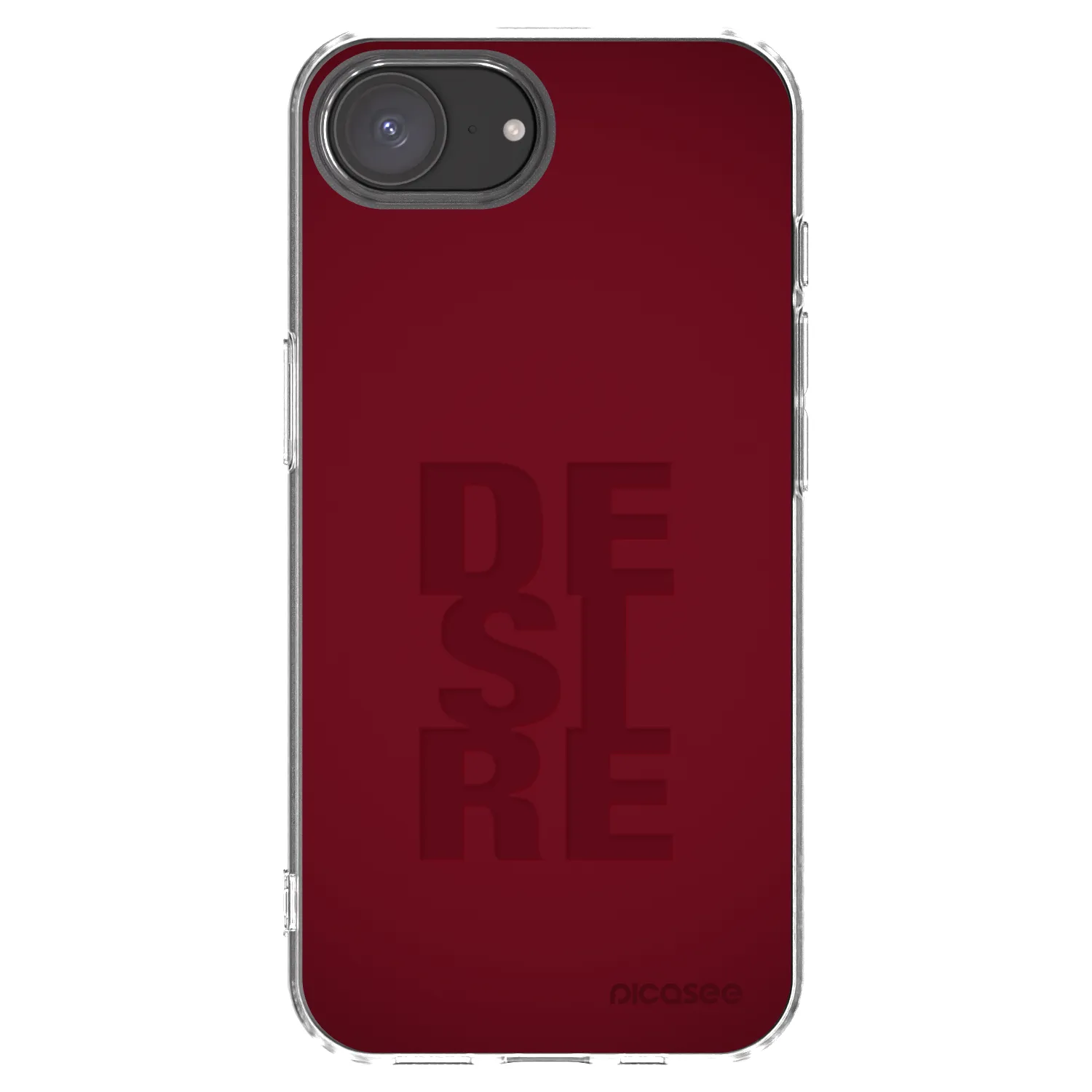 Picasee silikonový průhledný obal pro Apple iPhone 16e - Desire