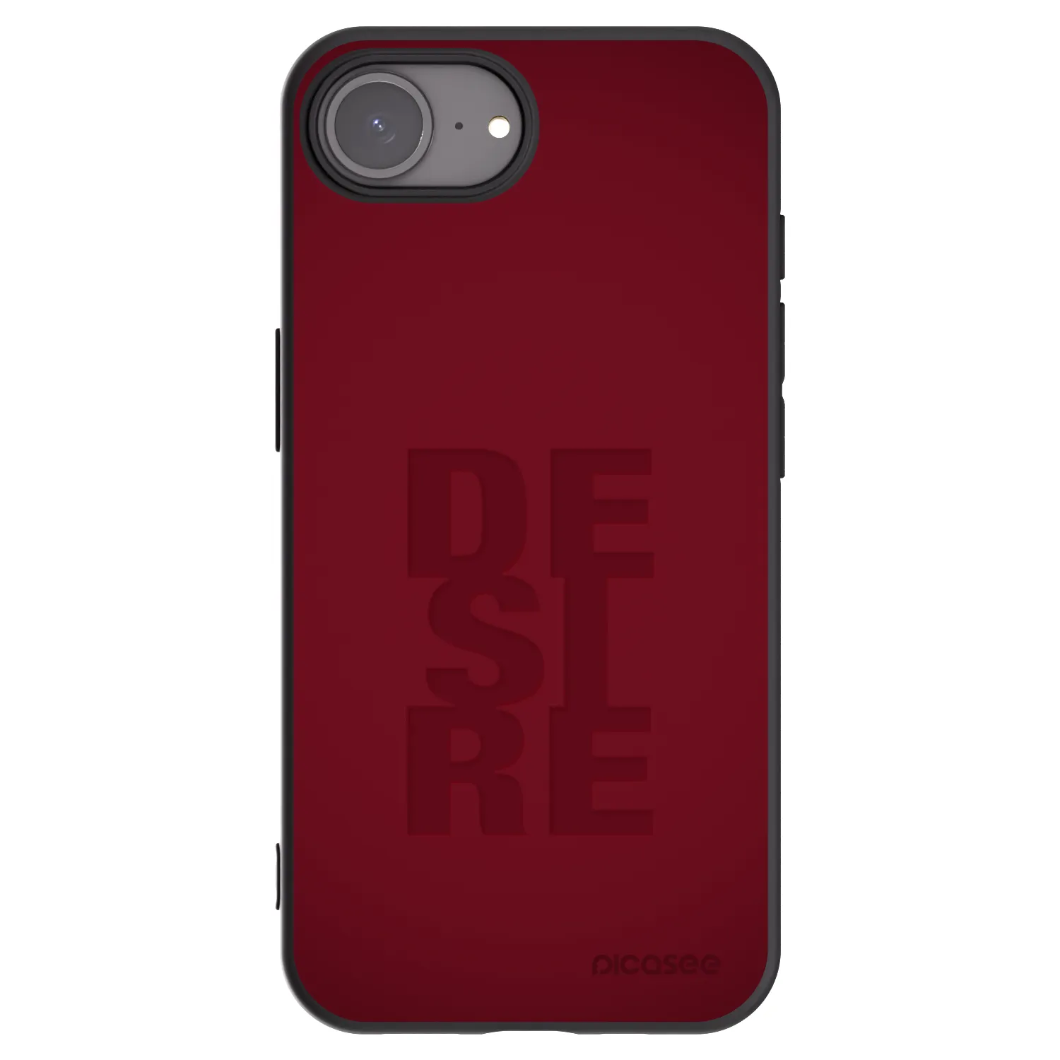Picasee silikonový černý obal pro Apple iPhone 16e - Desire