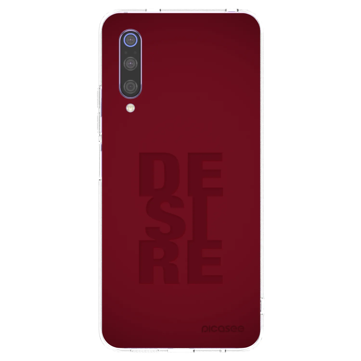 Picasee silikonový průhledný obal pro Xiaomi Mi 9 - Desire