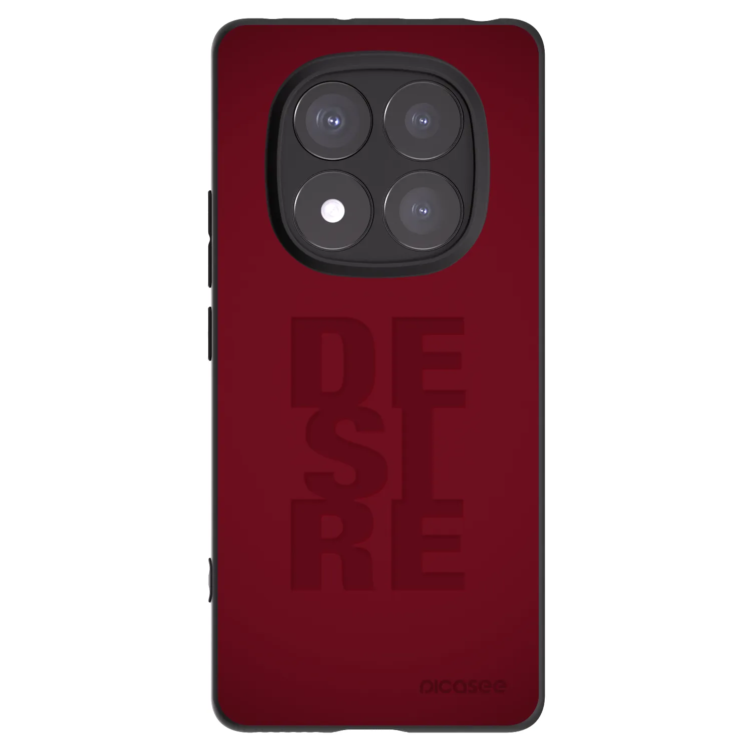 Picasee silikonový černý obal pro Xiaomi Redmi Note 14 Pro+ 5G - Desire