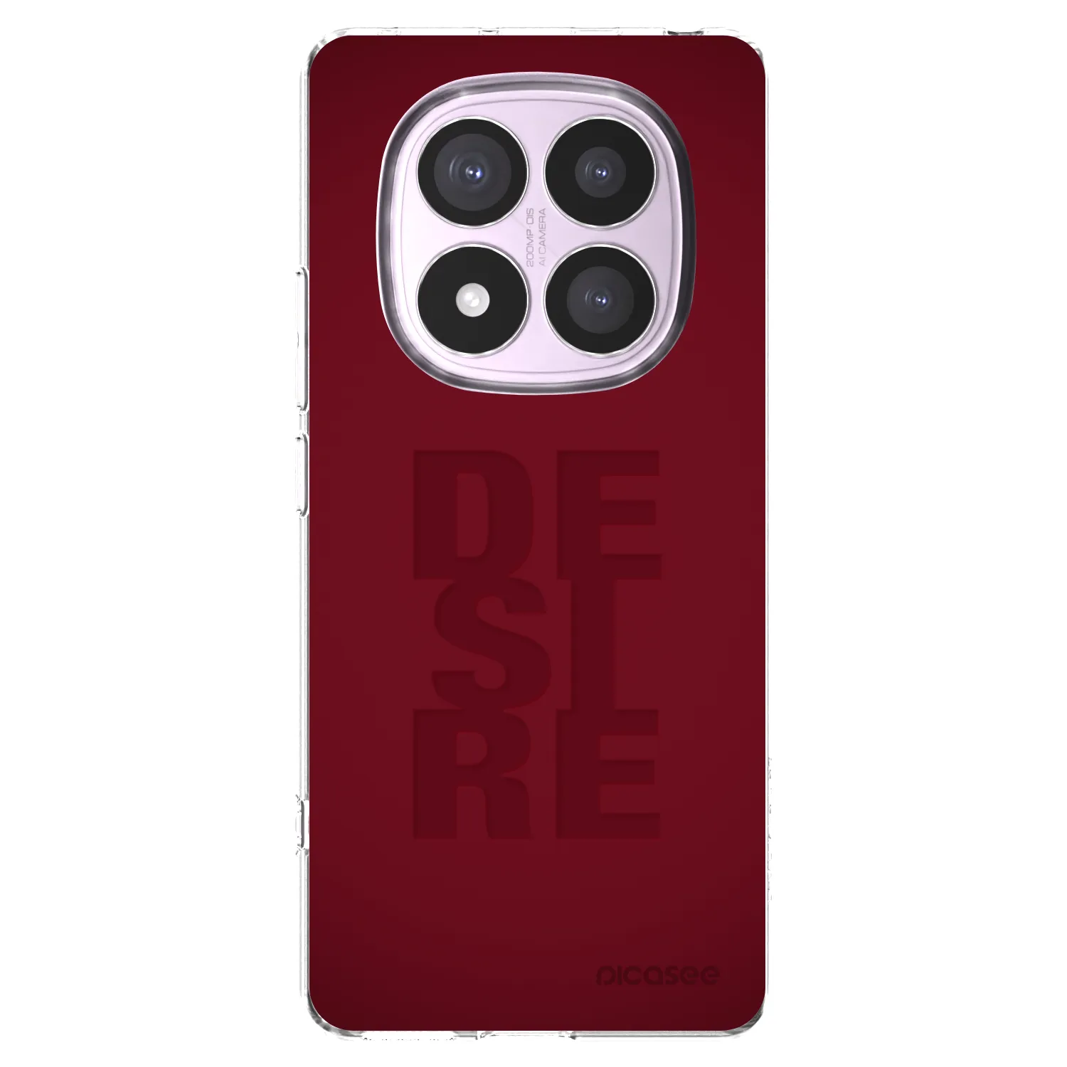 Picasee silikonový průhledný obal pro Xiaomi Redmi Note 14 Pro 5G - Desire