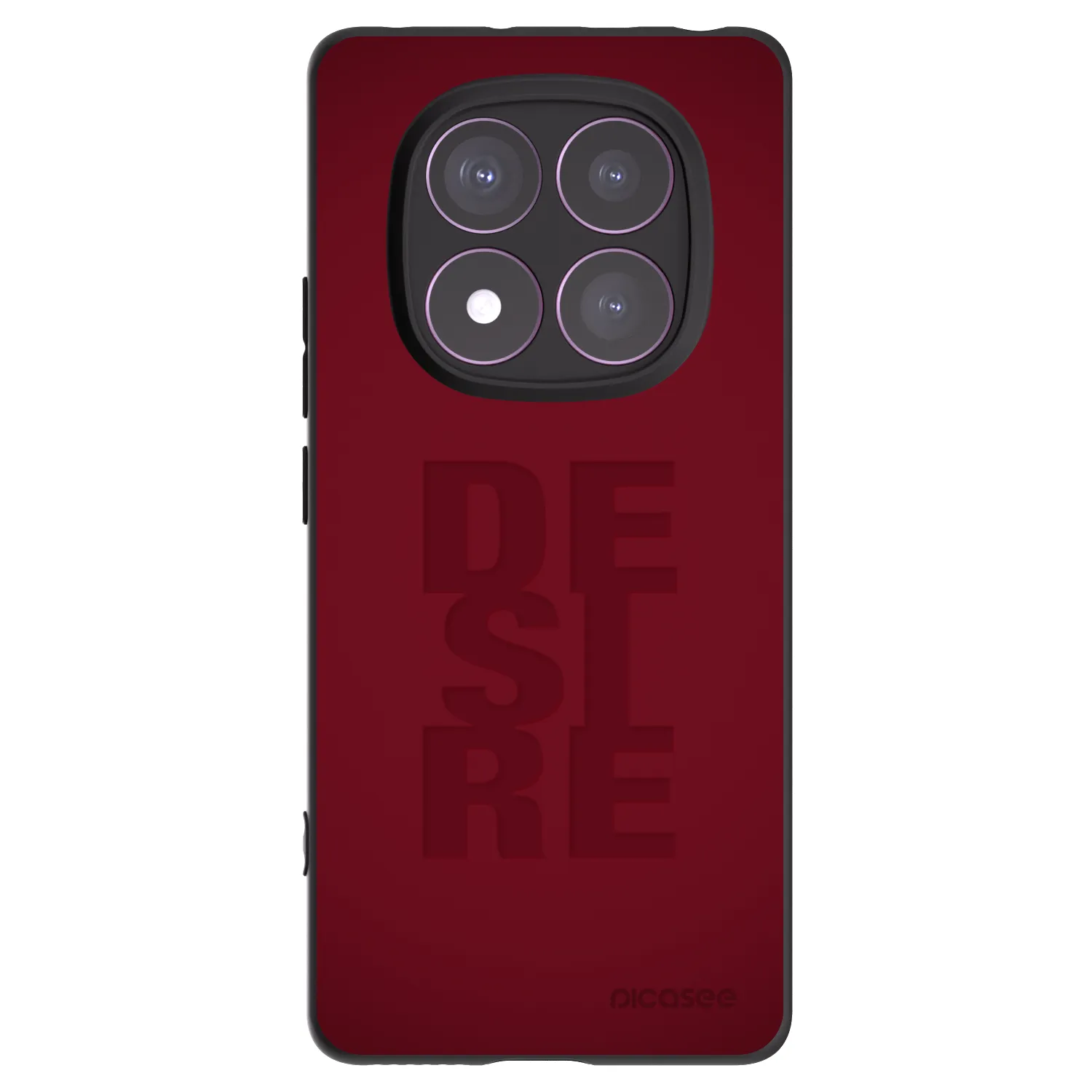Picasee silikonový černý obal pro Xiaomi Redmi Note 14 Pro 4G - Desire