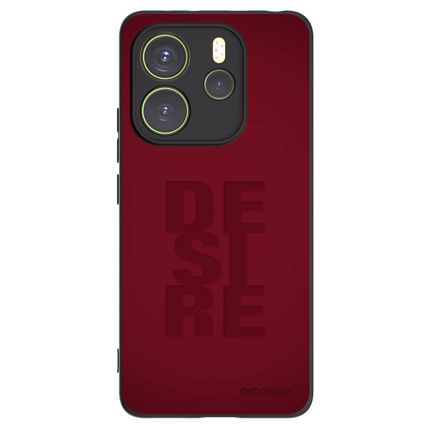 Picasee silikonový černý obal pro Xiaomi Redmi Note 14 4G - Desire