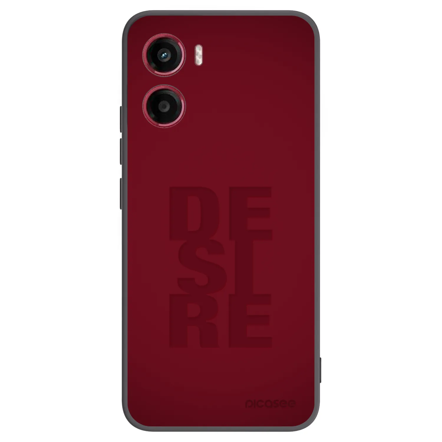 Picasee silikonový černý obal pro Motorola Moto G05 - Desire
