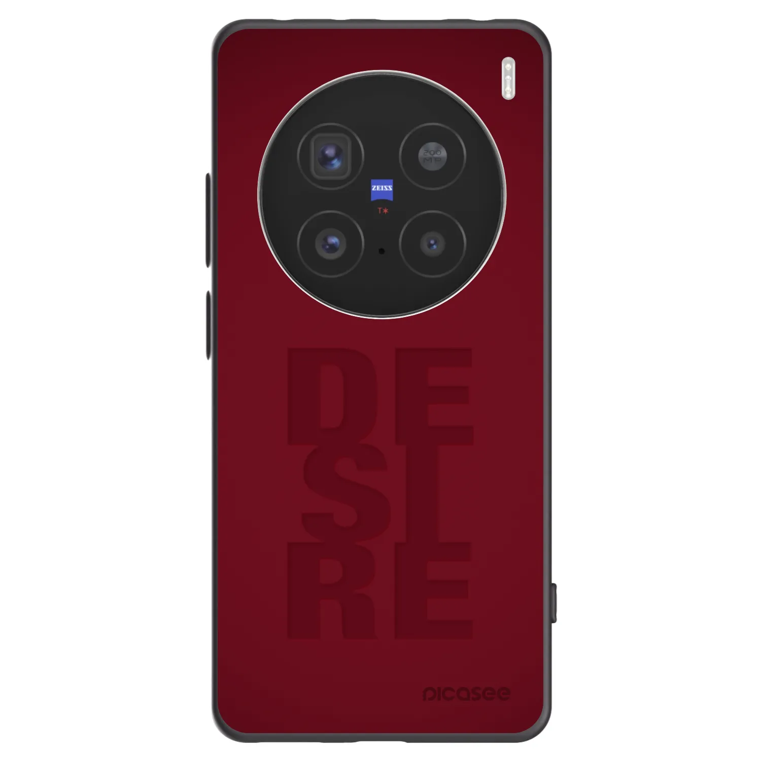 Picasee silikonový černý obal pro Vivo X200 Pro - Desire