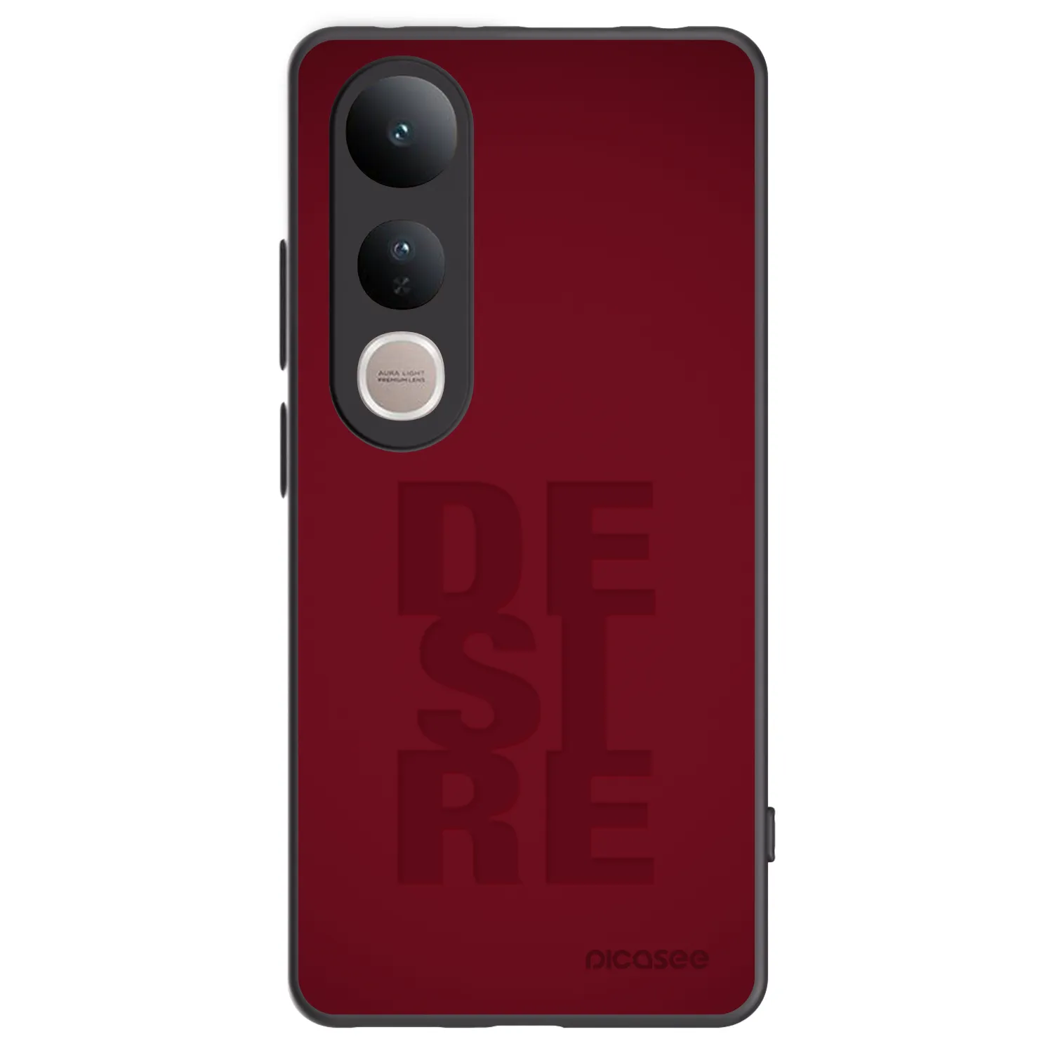 Picasee silikonový černý obal pro Vivo V50 Lite 5G - Desire