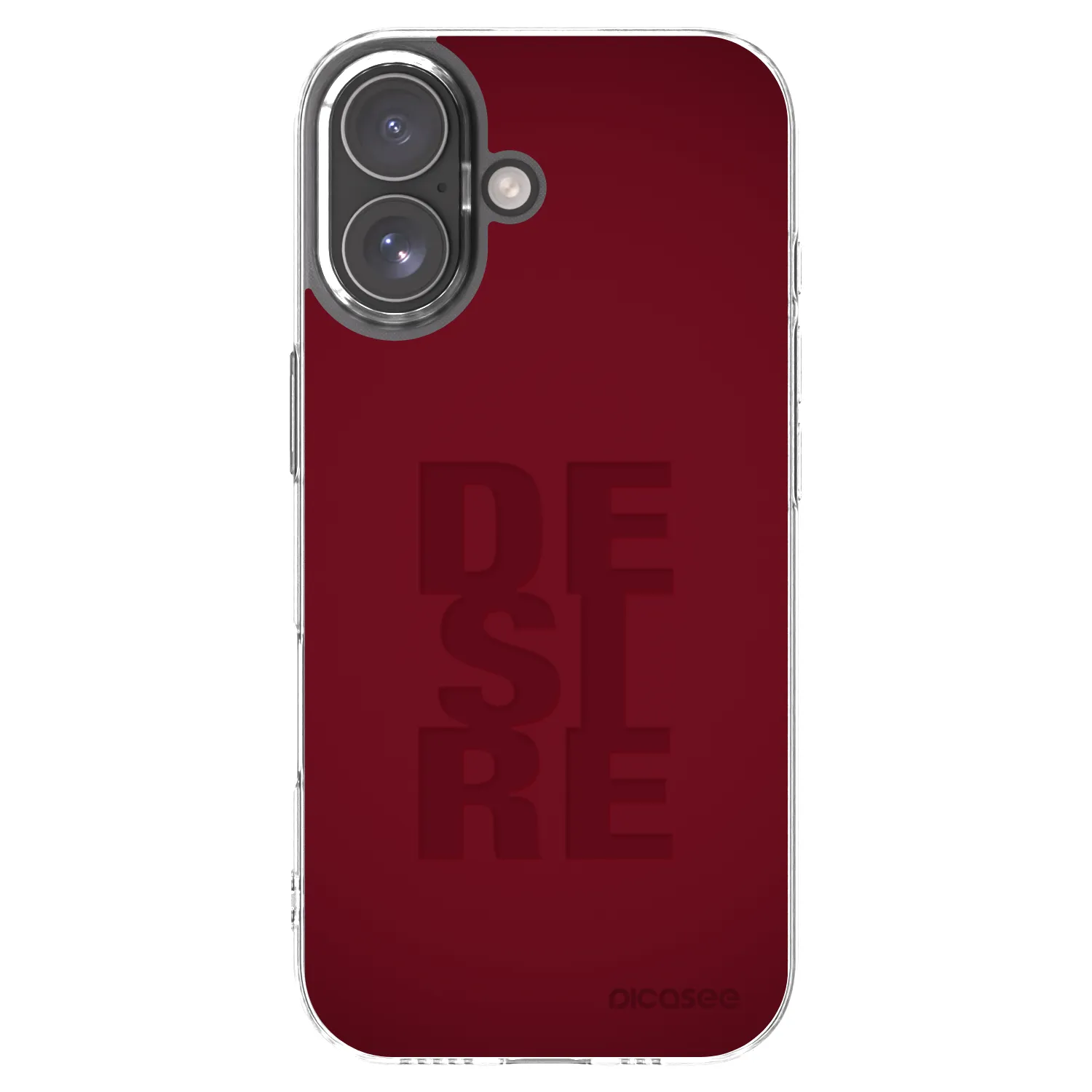 Picasee silikonový průhledný obal pro Apple iPhone 17 - Desire