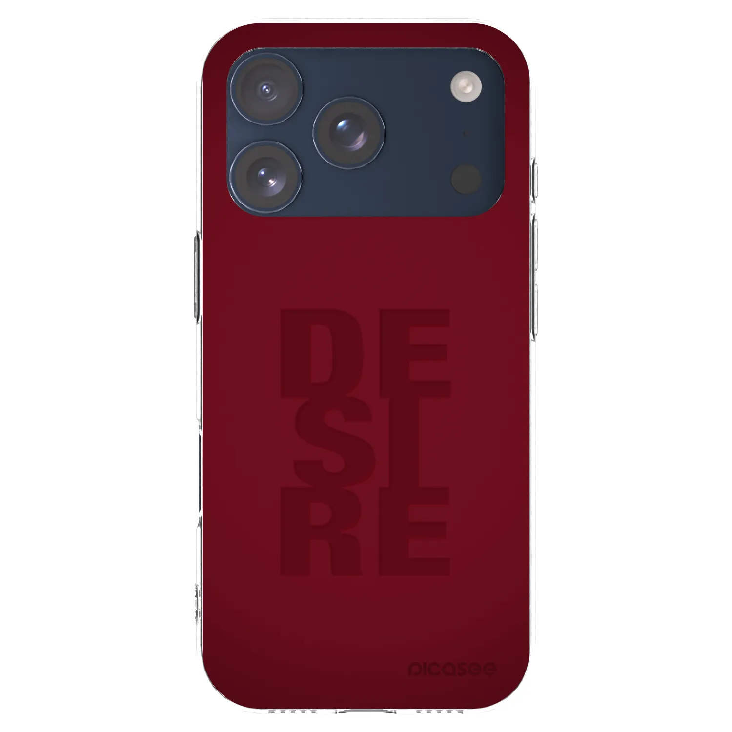Picasee silikonový průhledný obal pro Apple iPhone 17 Pro - Desire