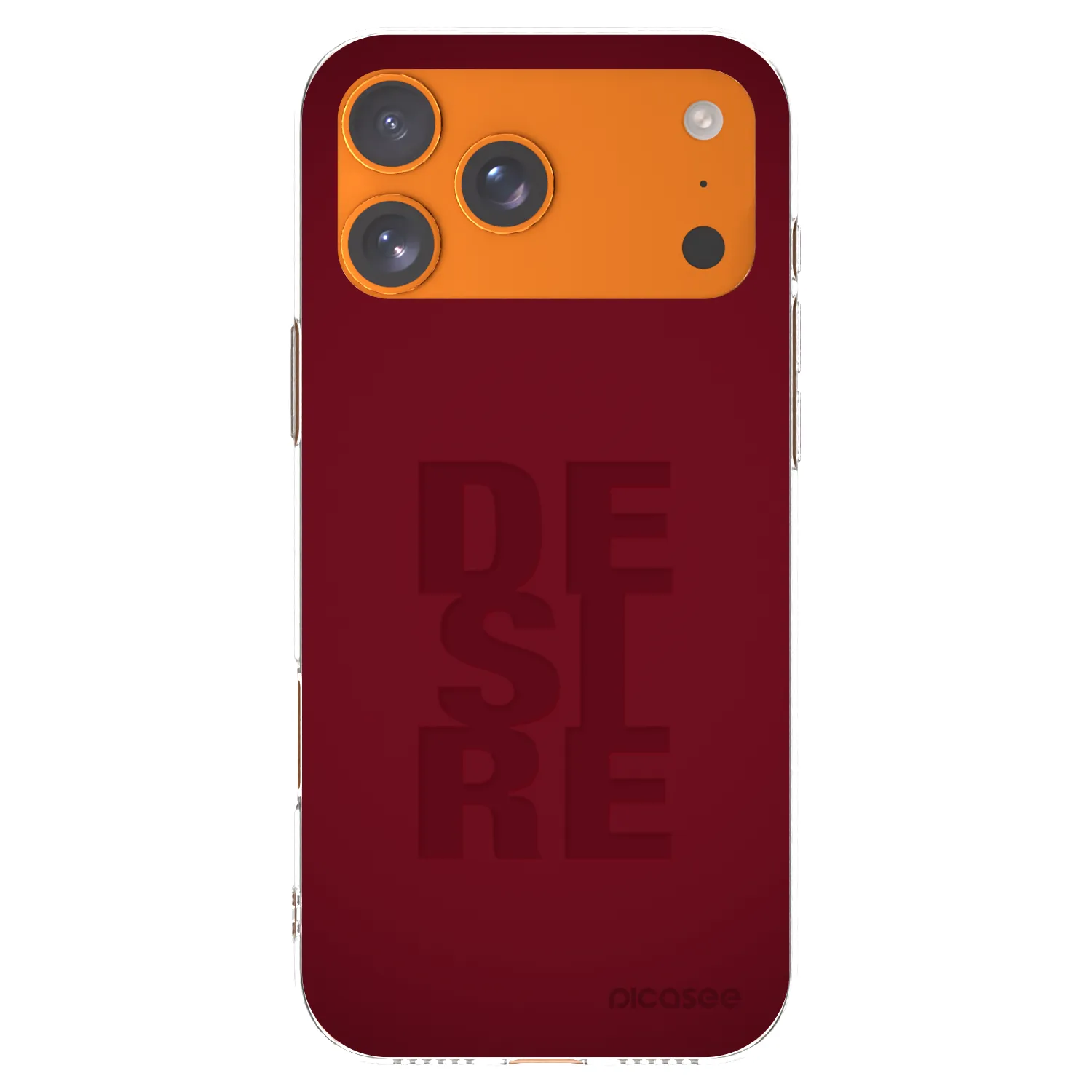 Picasee silikonový průhledný obal pro Apple iPhone 17 Pro Max - Desire