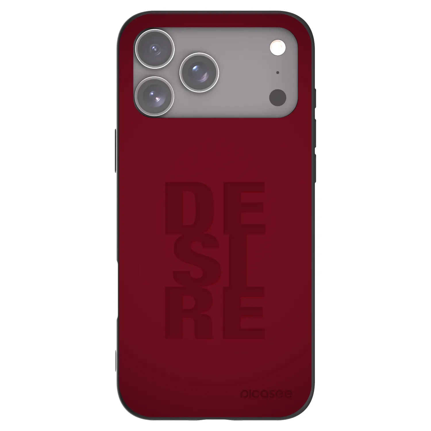 Picasee silikonový černý obal pro Apple iPhone 17 Pro Max - Desire