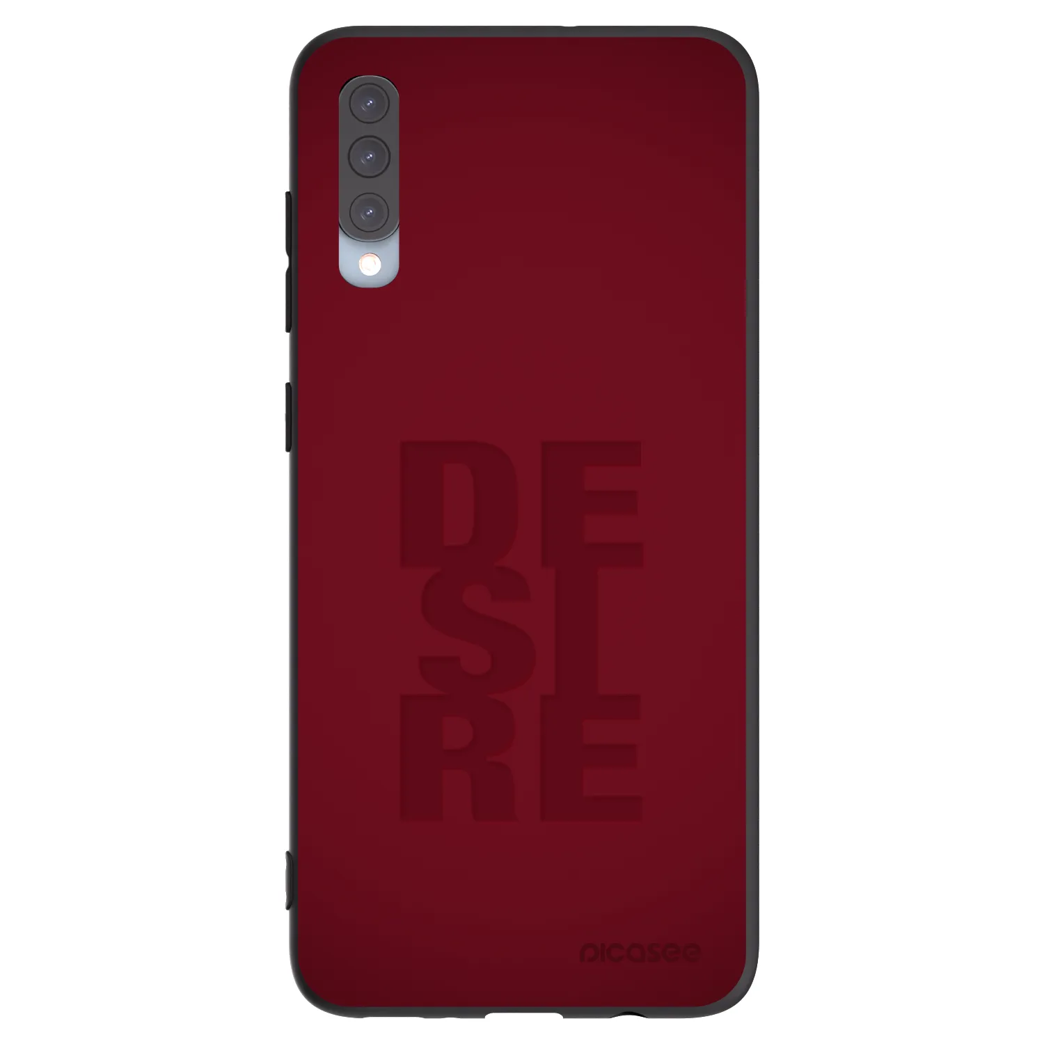 Picasee silikonový černý obal pro Samsung Galaxy A70 A705F - Desire
