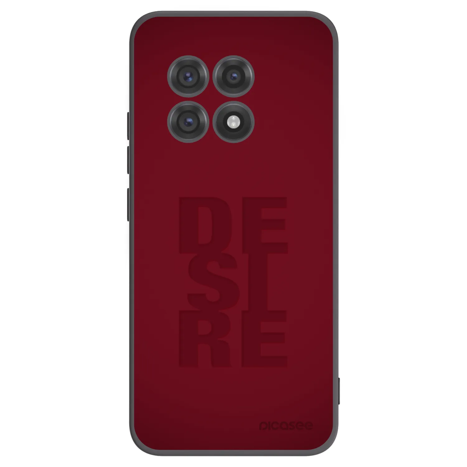 Picasee silikonový černý obal pro OnePlus 13R 5G - Desire