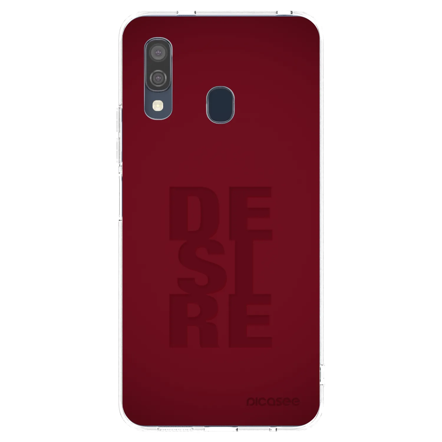 Picasee silikonový průhledný obal pro Samsung Galaxy A40 A405F - Desire