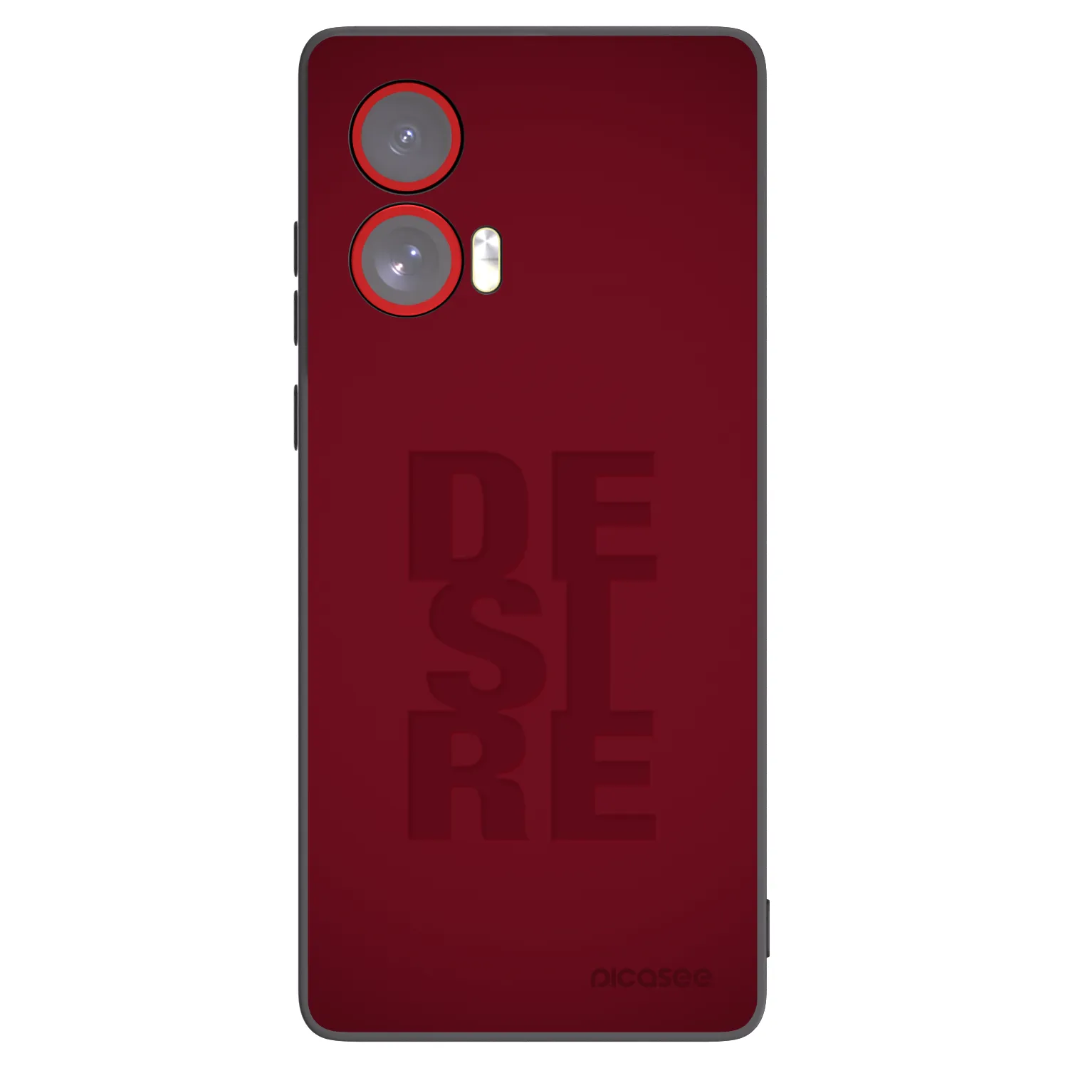 Picasee silikonový černý obal pro Motorola Edge 50 Fusion - Desire
