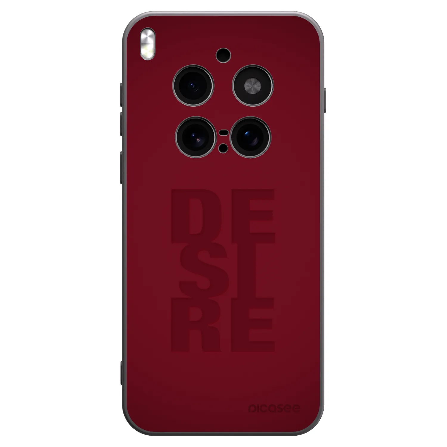 Picasee silikonový černý obal pro Vivo X300 Pro - Desire