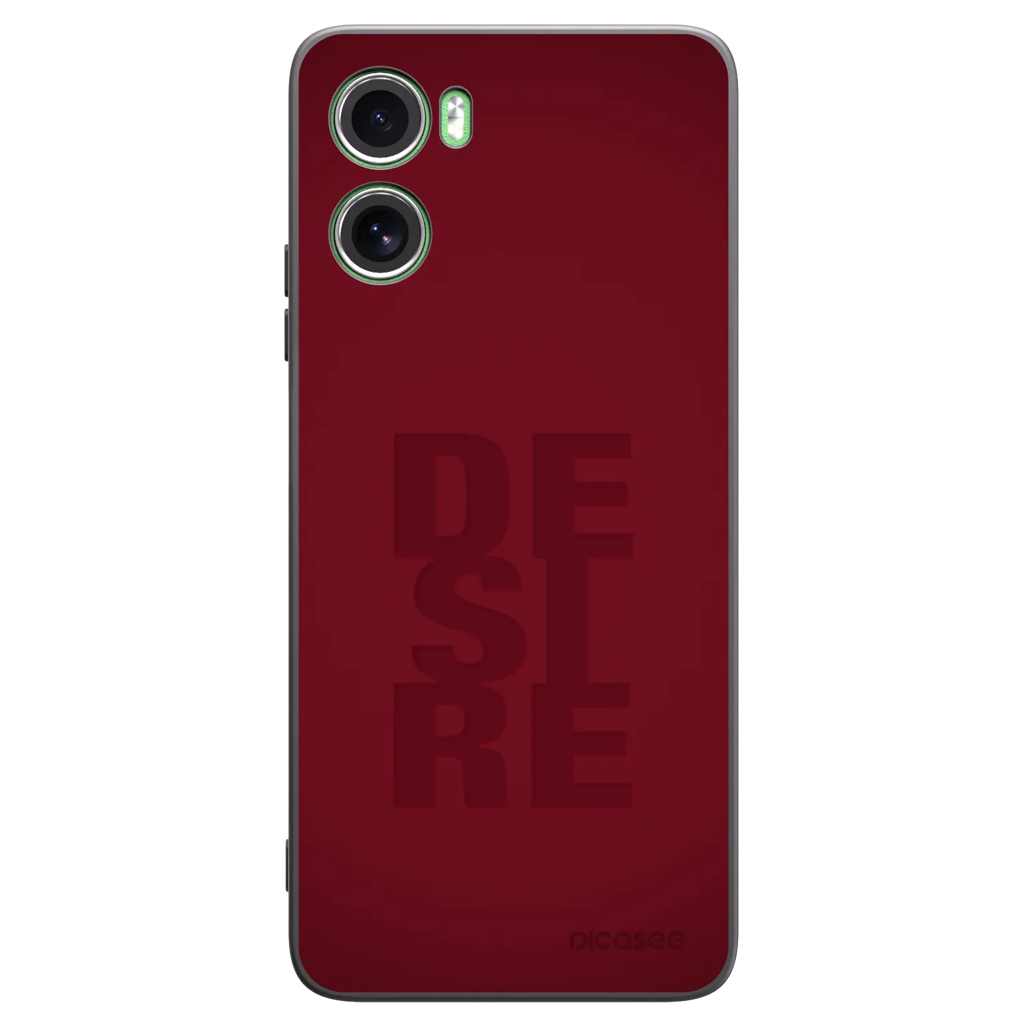 Picasee silikonový černý obal pro Motorola Moto G06 - Desire