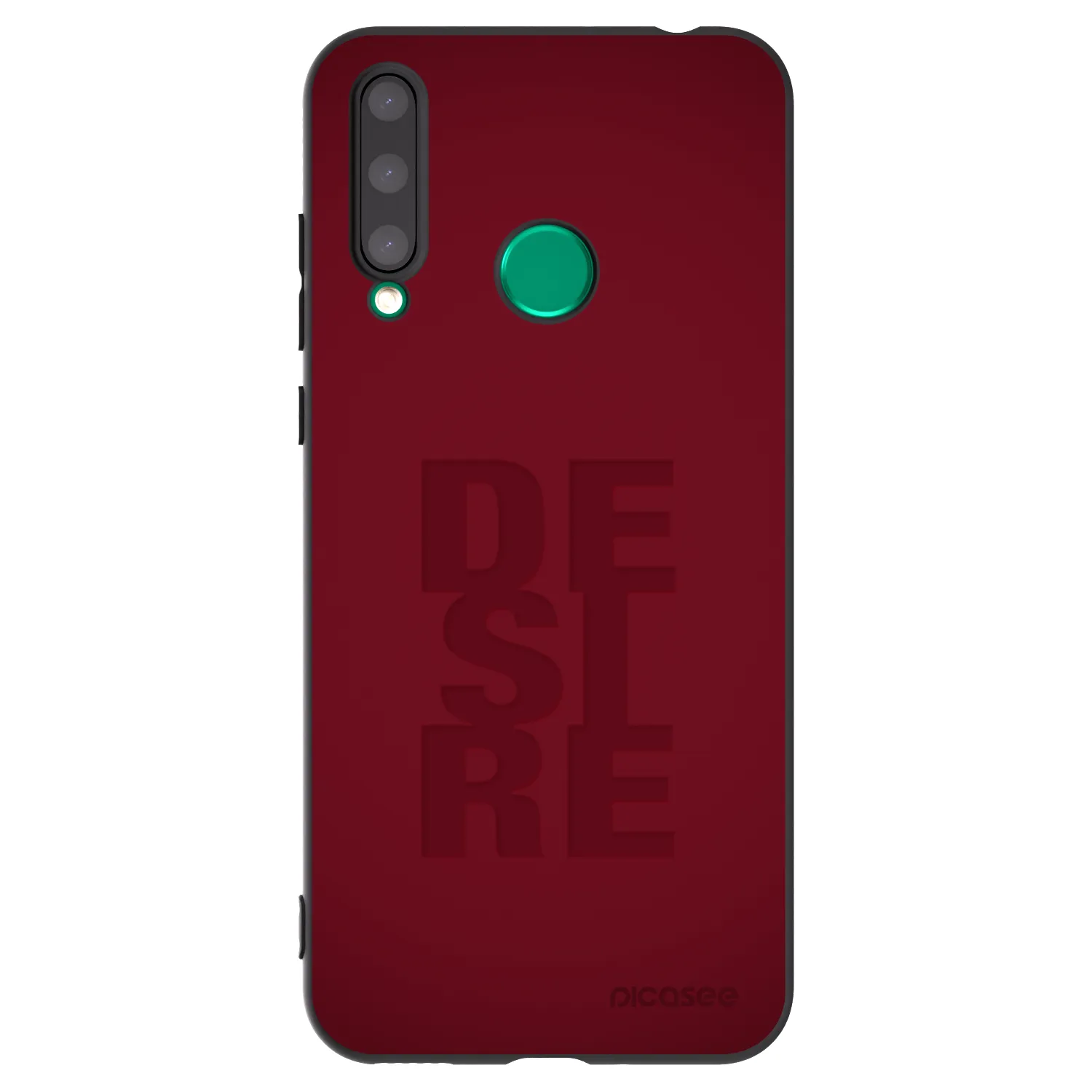 Picasee silikonový černý obal pro Honor 20 Lite - Desire