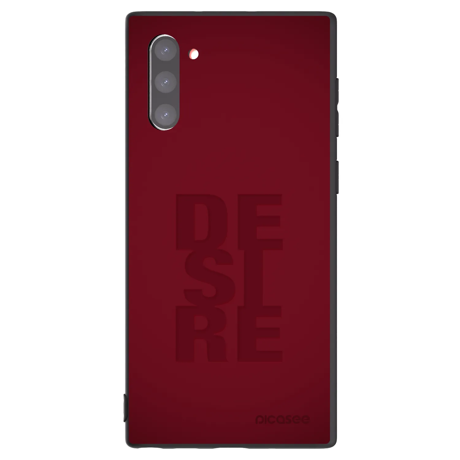 Picasee silikonový černý obal pro Samsung Galaxy Note 10 N970F - Desire