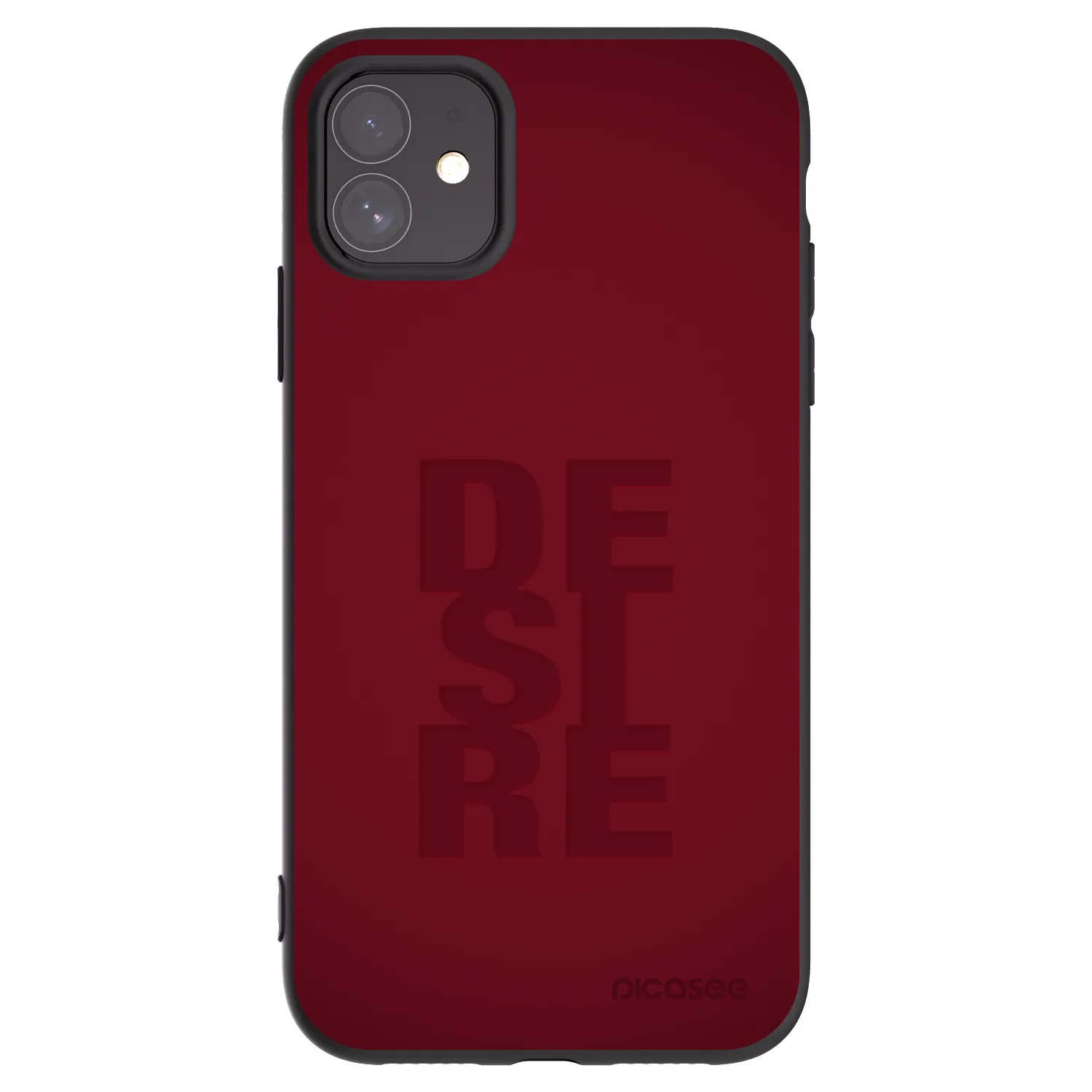 Picasee silikonový černý obal pro Apple iPhone 11 - Desire