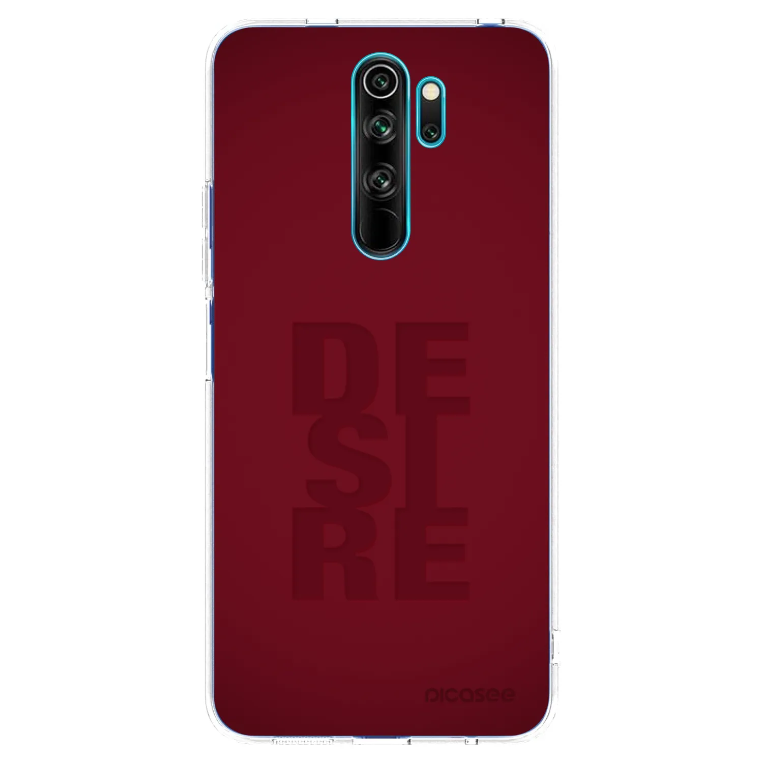 Picasee silikonový průhledný obal pro Xiaomi Redmi Note 8 Pro - Desire
