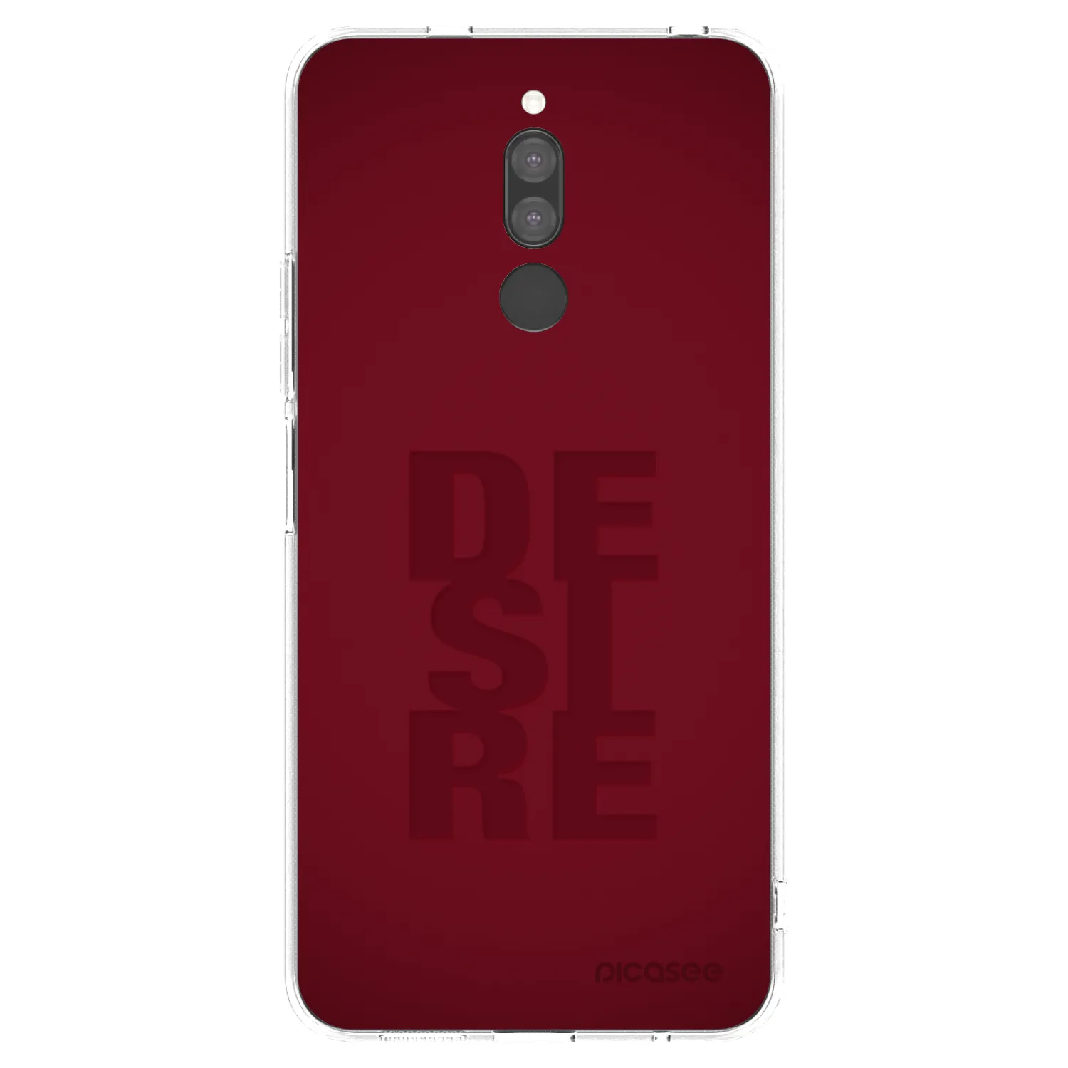 Picasee silikonový průhledný obal pro Xiaomi Redmi 8 - Desire