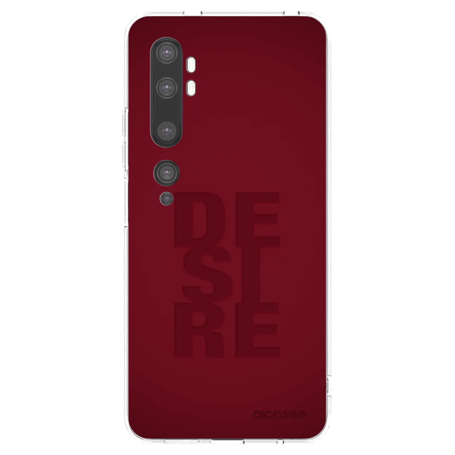 Picasee silikonový průhledný obal pro Xiaomi Mi Note 10 (Pro) - Desire