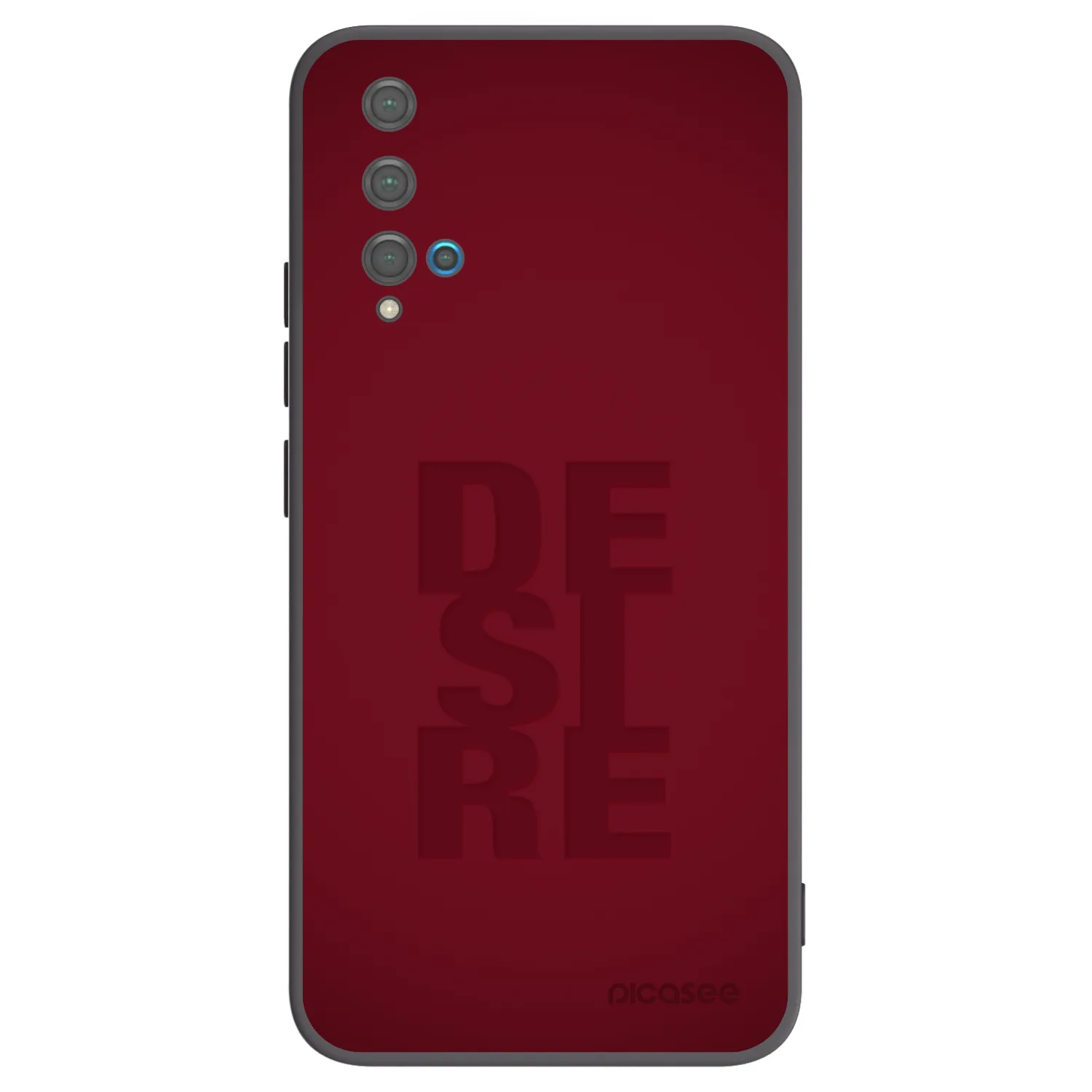 Picasee silikonový černý obal pro Huawei Nova 5T - Desire