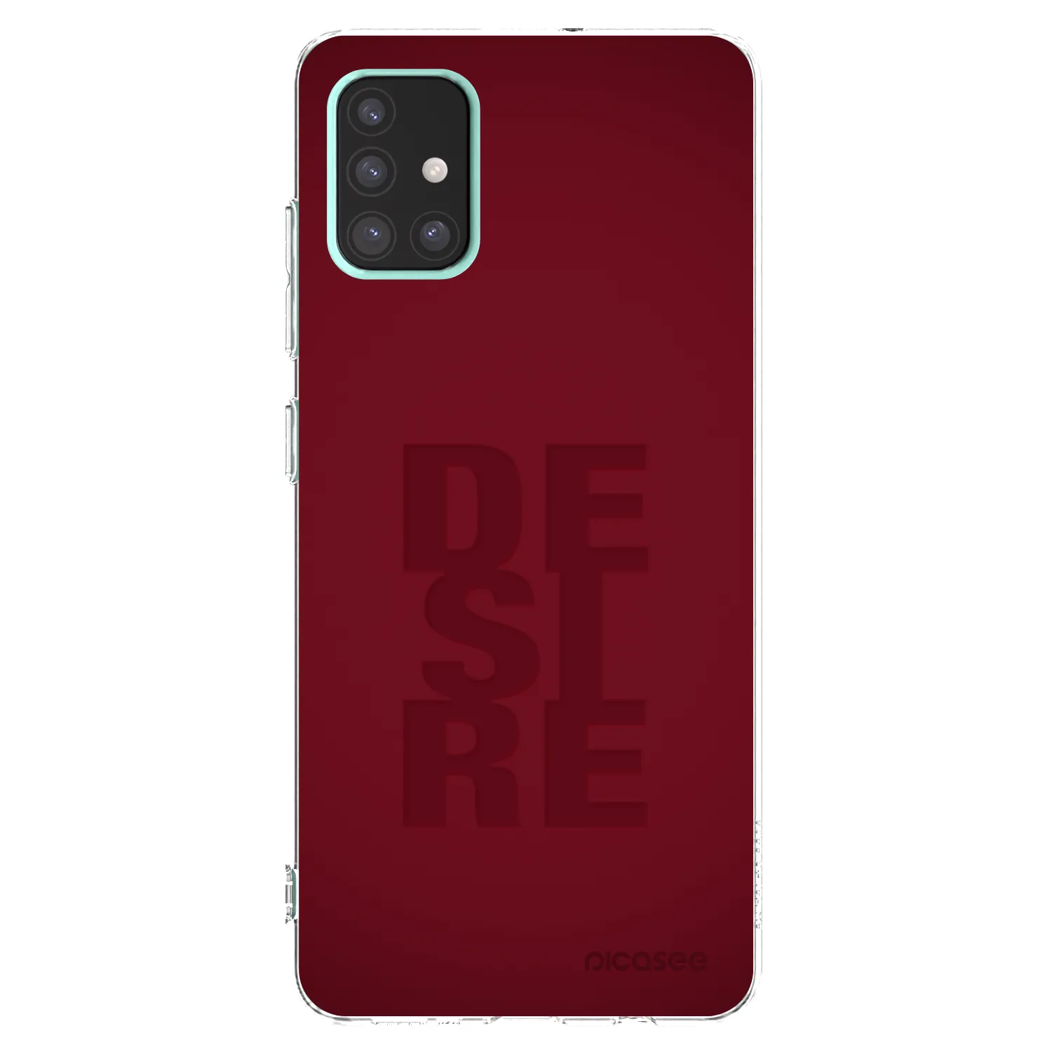 Picasee silikonový průhledný obal pro Samsung Galaxy A51 A515F - Desire