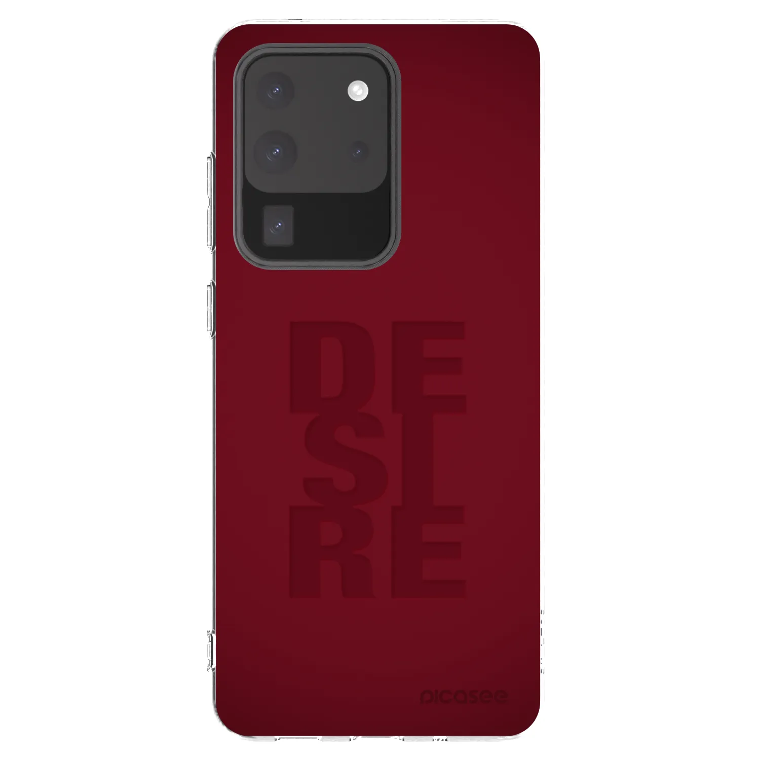 Picasee silikonový průhledný obal pro Samsung Galaxy S20 Ultra 5G G988F - Desire