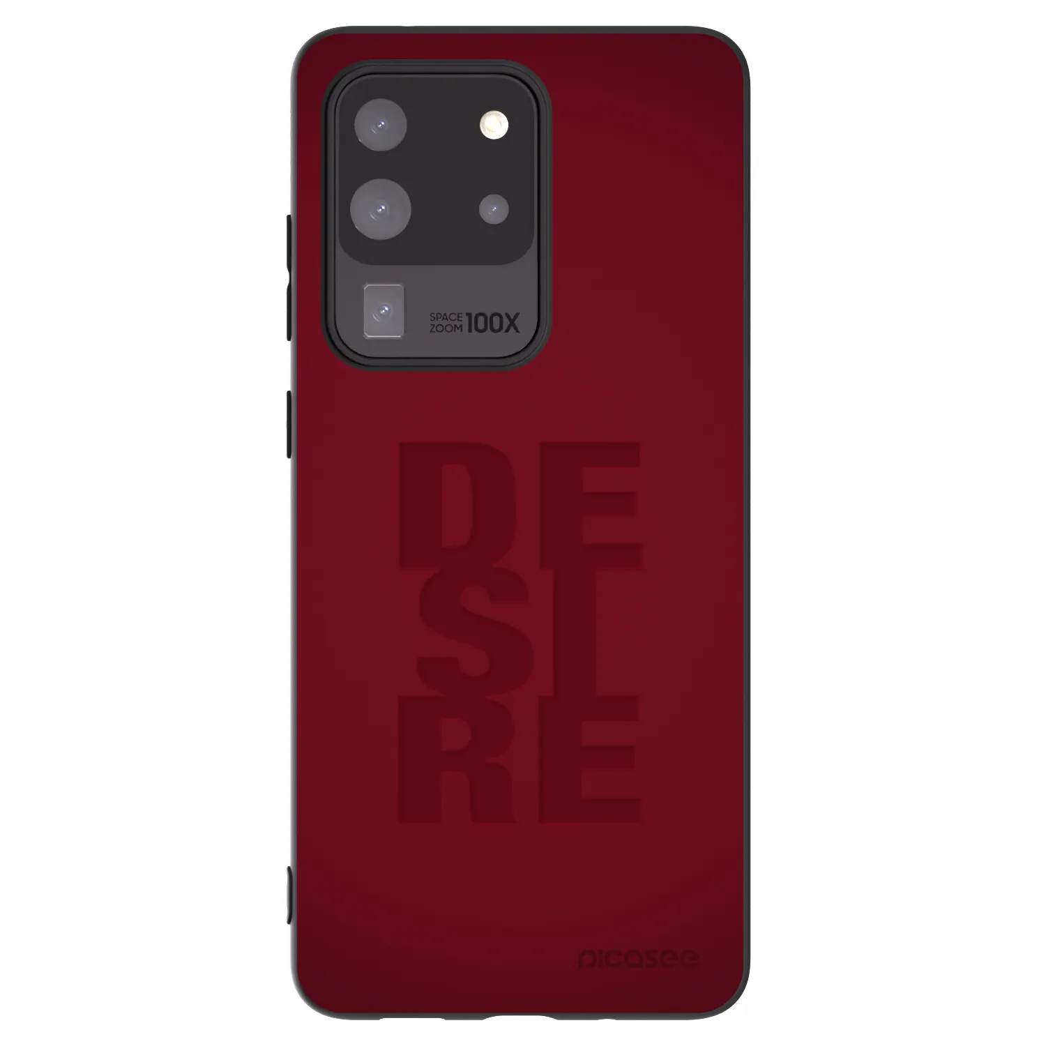 Picasee silikonový černý obal pro Samsung Galaxy S20 Ultra 5G G988F - Desire