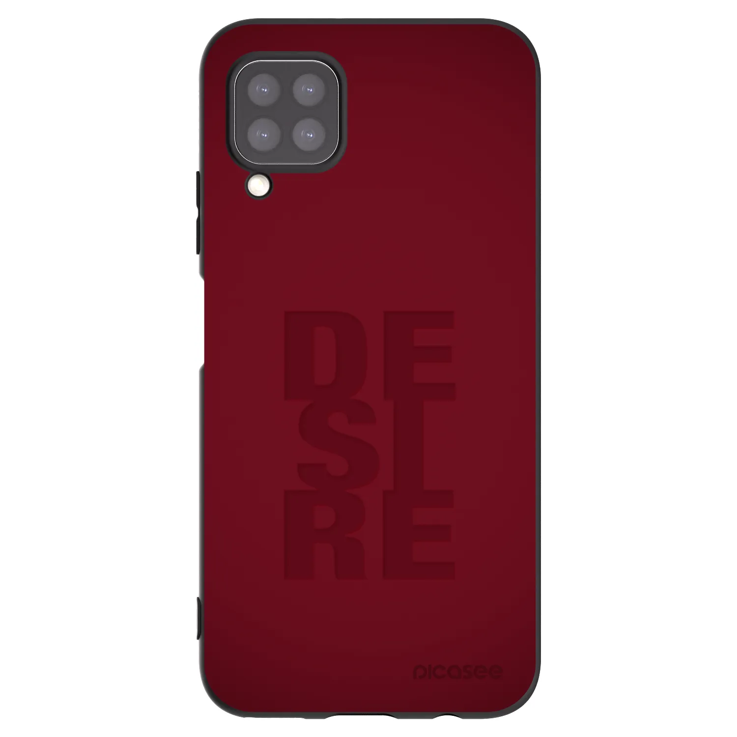 Picasee silikonový černý obal pro Huawei P40 Lite - Desire
