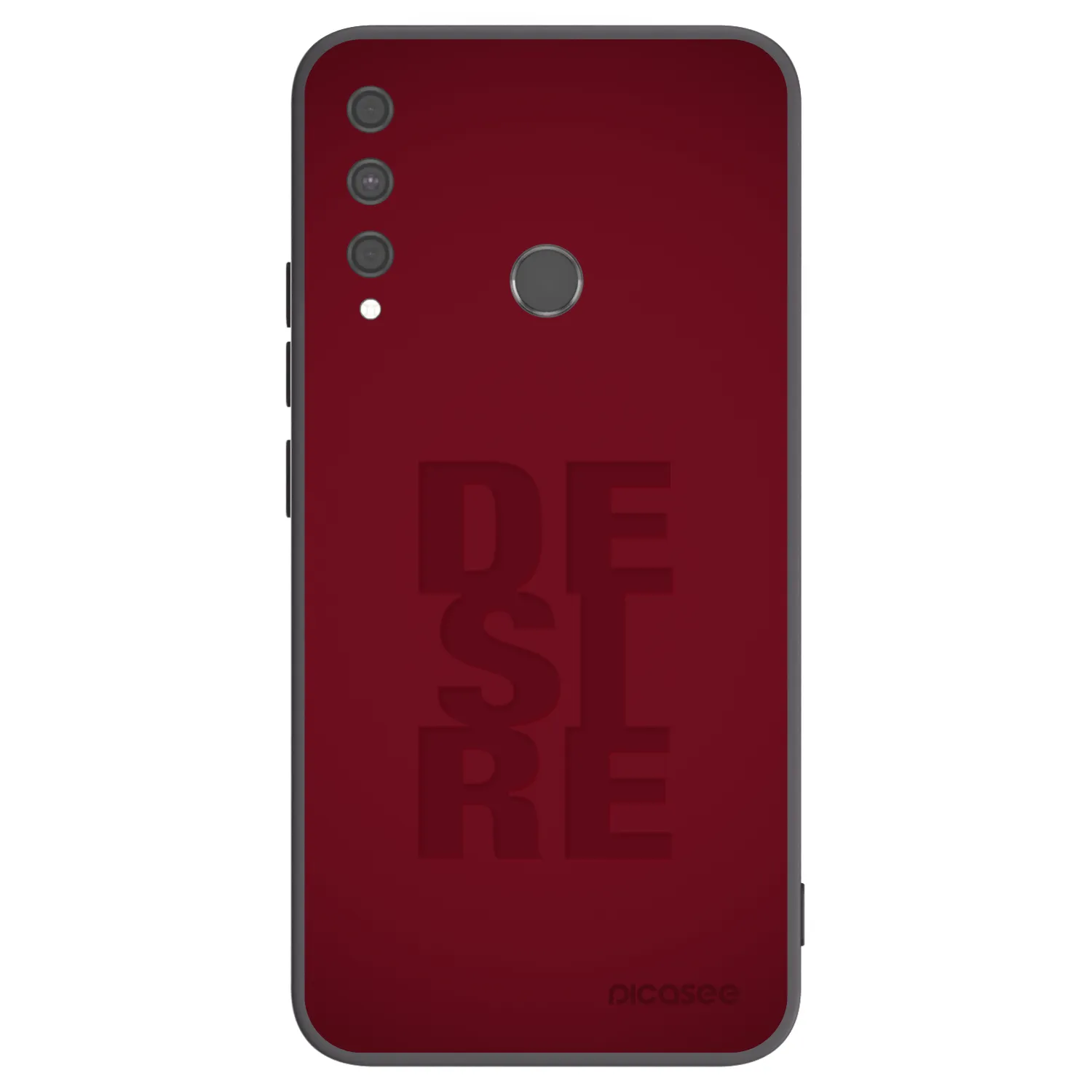 Picasee silikonový černý obal pro Huawei P40 Lite E - Desire