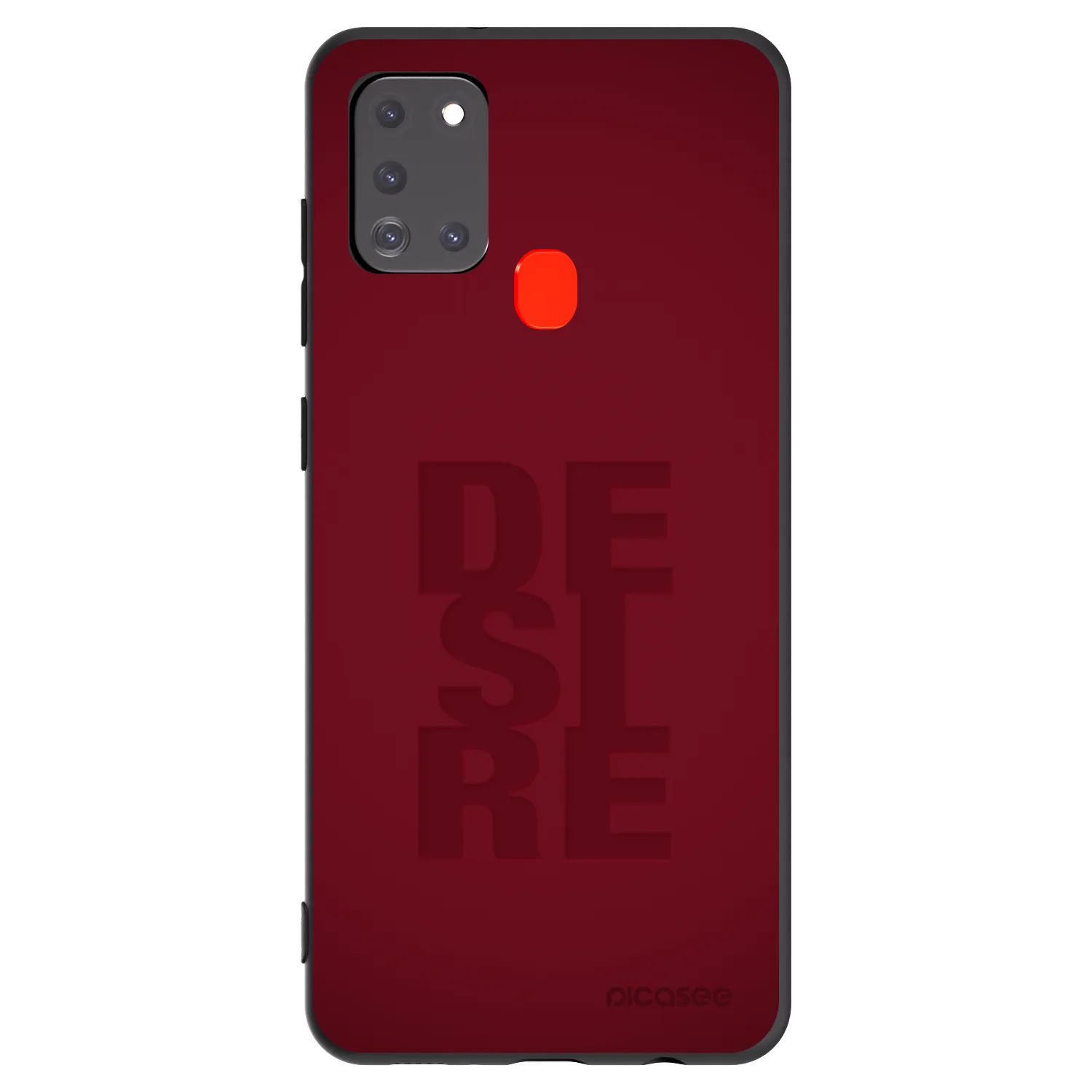 Picasee silikonový černý obal pro Samsung Galaxy A21s - Desire