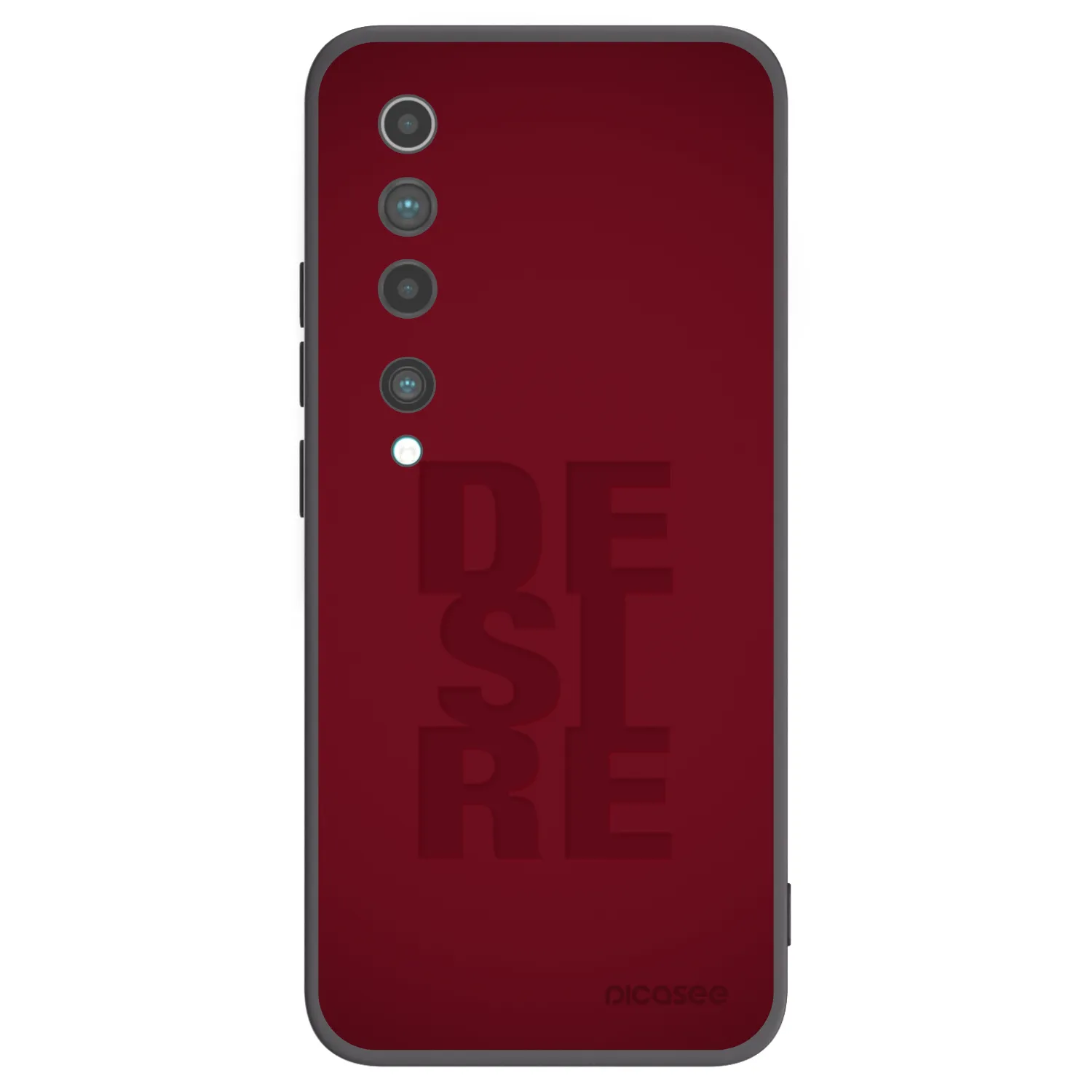 Picasee silikonový černý obal pro Xiaomi Mi 10 - Desire